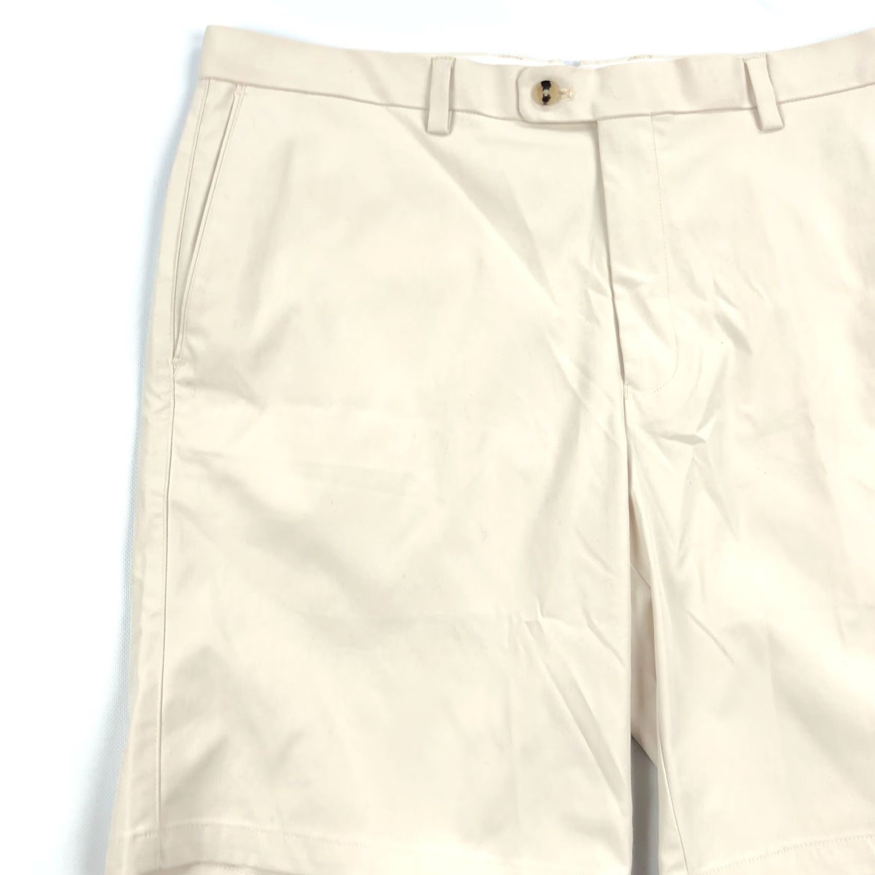 Vintage Dunhill Golf Shorts Mens 38 Beige Gripper Performance Chino Polyester Size US 38 / EU 54 - 2 Thumbnail