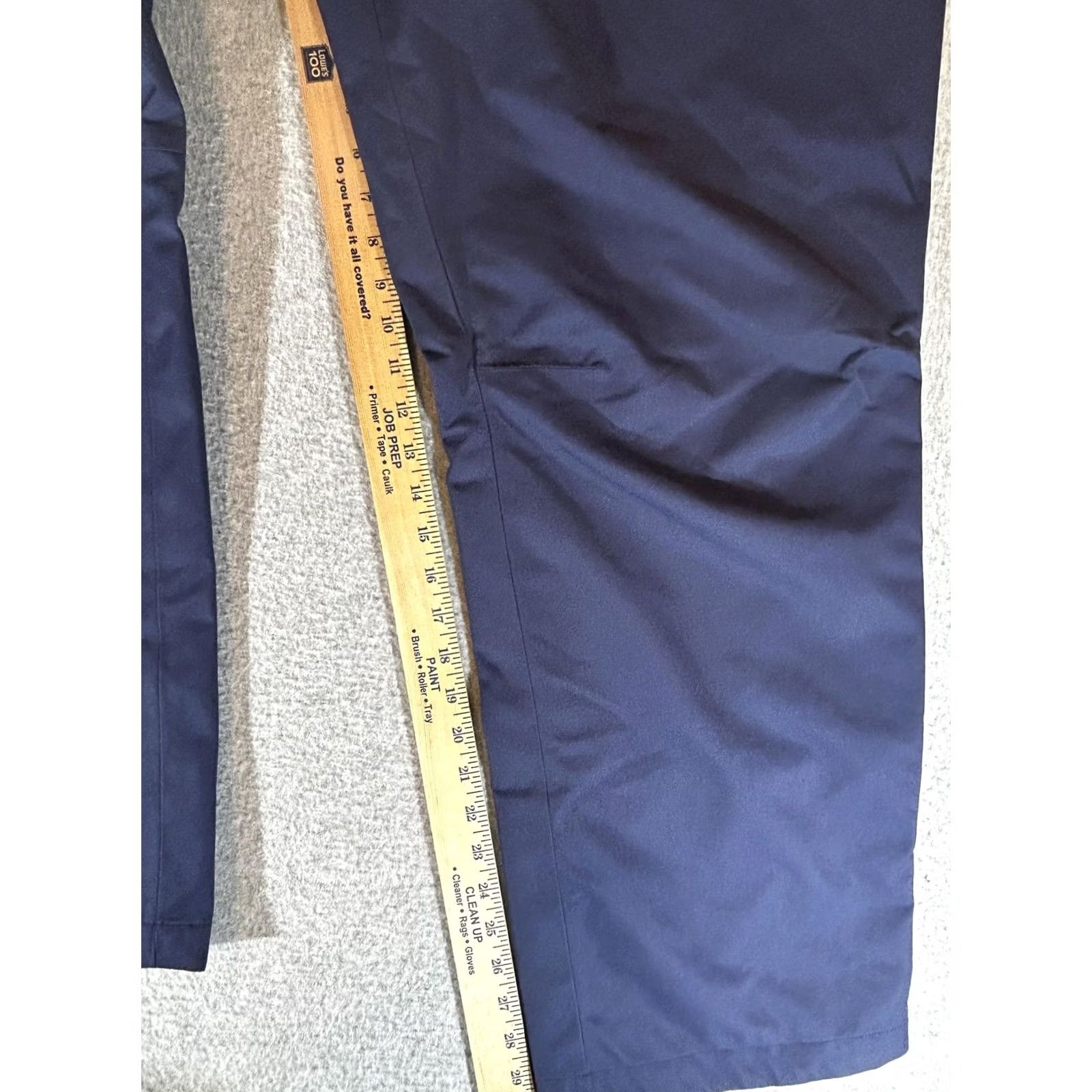 Under Armour Under Armour Stormproof Lined Rain Pants Mens 2XL Blue Waterproof Windproof Pockets Taped Seams Rain Pants Size US 39 - 3 Thumbnail