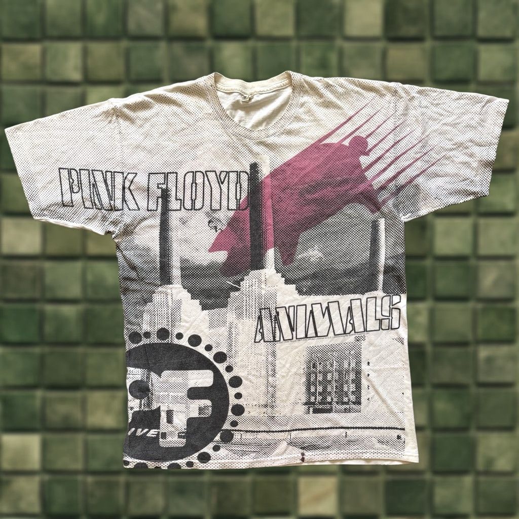 Vintage VINTAGE Pink Floyd Shirt Mens L White 2007 AOP Animals Music Rock Alstyle Apparel & Activewear Size US L / EU 52-54 / 3 - 1 Thumbnail