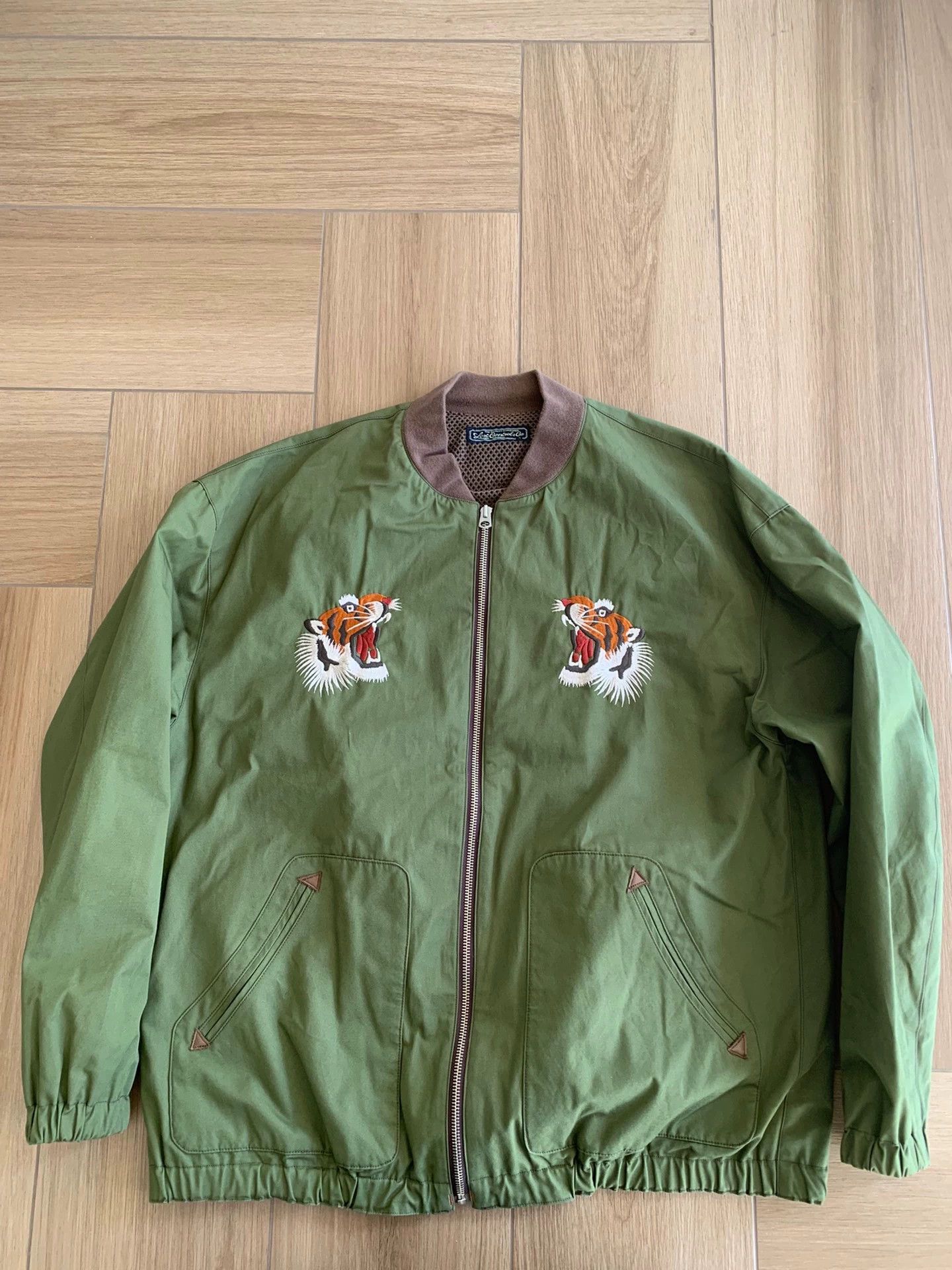 Other LOST CONTROL Embroidered Tiger Retro Zip Baseball Jkt JP 4 Size US XL / EU 56 / 4 - 1 Thumbnail