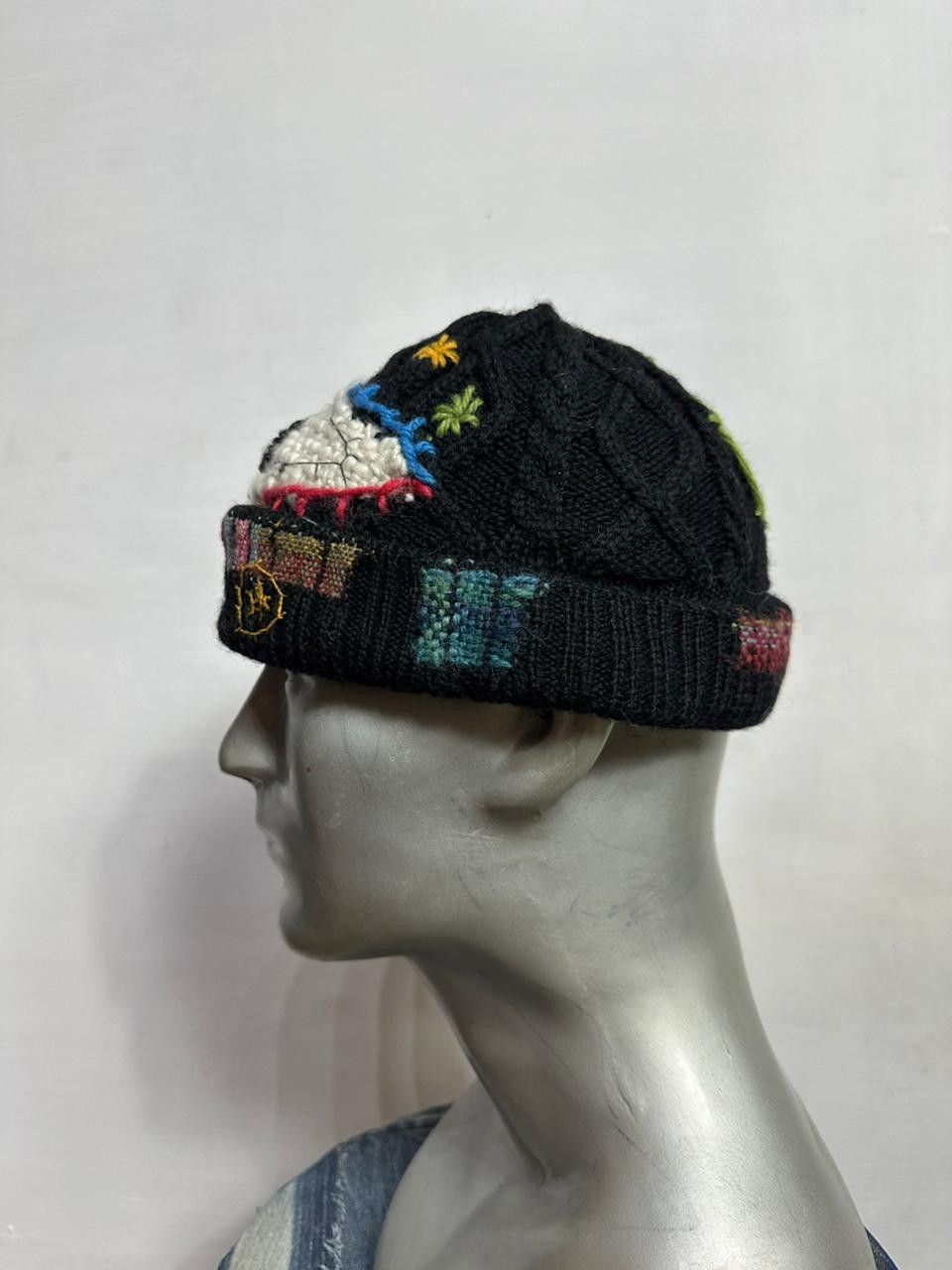 Handmade 🔥 Custom Made Devil Eyed Beanie Hats Size ONE SIZE - 3 Thumbnail