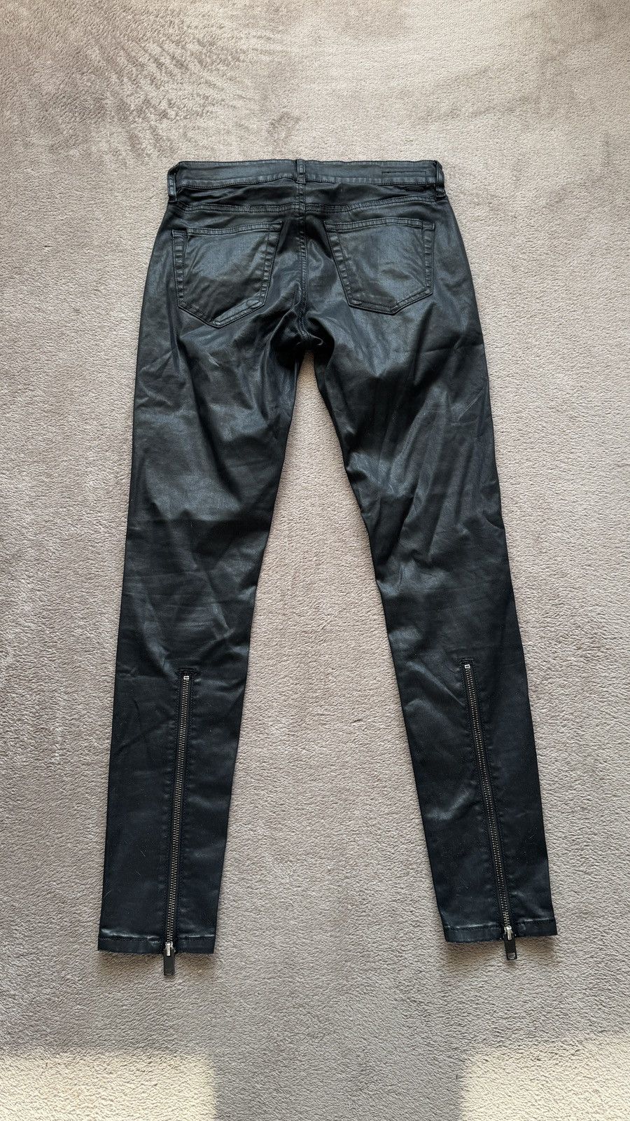 Japanese Brand Diesel Slandy Slim Skinny Jeans ysl hedi slimane wax biker Size 28" / US 6 / IT 42 - 1 Thumbnail