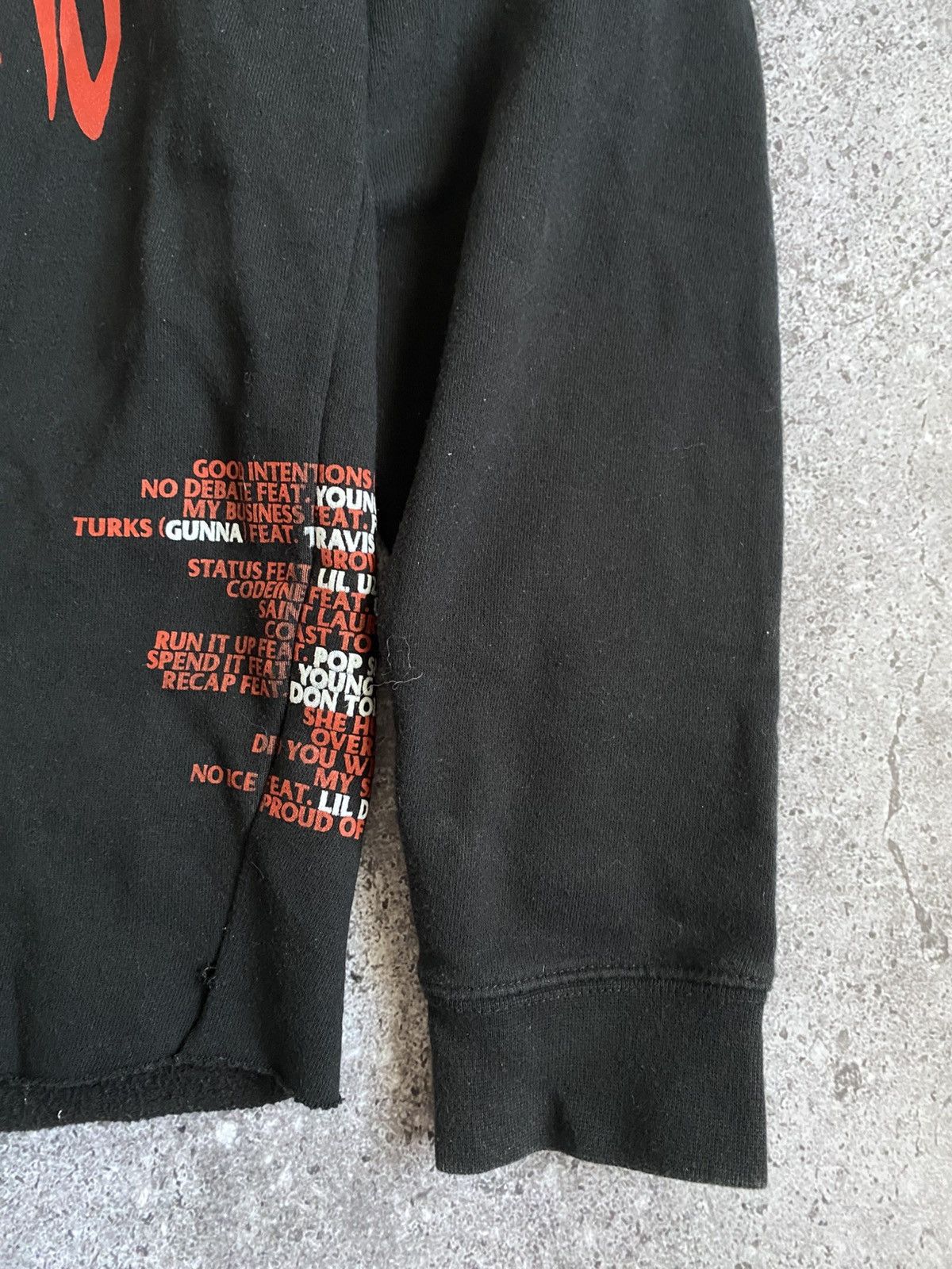 NAV × Vintage × Vlone Vintage Nav x Vlone Hoodie Big Logo Size L Size US L / EU 52-54 / 3 - 9 Thumbnail