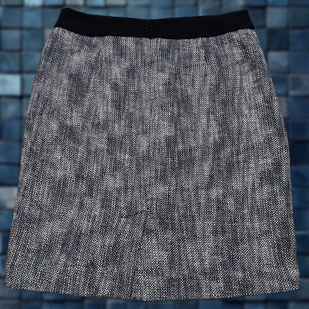 Talbots Talbots Skirt Womens 6P Black Tweed Pencil Straight KNEE LENGTH Petite Preppy Office Size 28" / US 6 / IT 42 - 1 Thumbnail