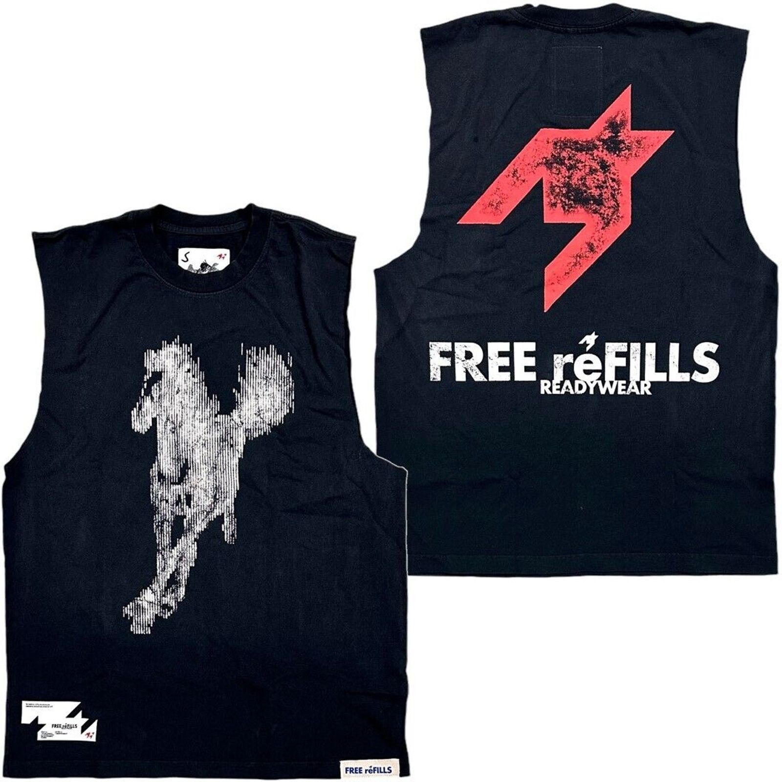 Other FREE reFILLS Readywear Tank Top Stallion Cutoff Tee T-Shirt Size US XXL / EU 58 / 5 - 1 Thumbnail