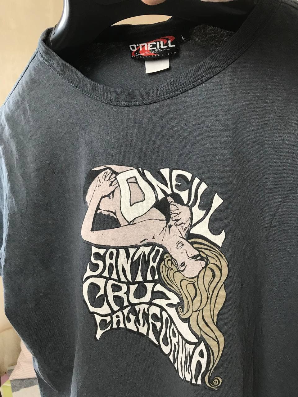 O'Neill 🔥 Oneill x Hook Ups Hot Girl Vintage 90s Logo Surf T Shirt Size US M / EU 48-50 / 2 - 6 Thumbnail