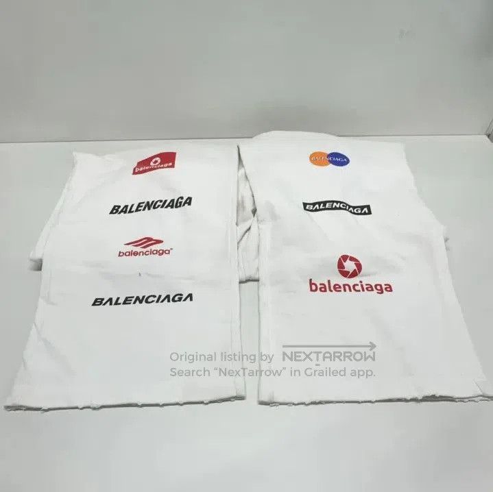 Balenciaga Balenciaga FW23 Letter Print Casual Pants. Size US 26 / EU 42 - 6 Thumbnail