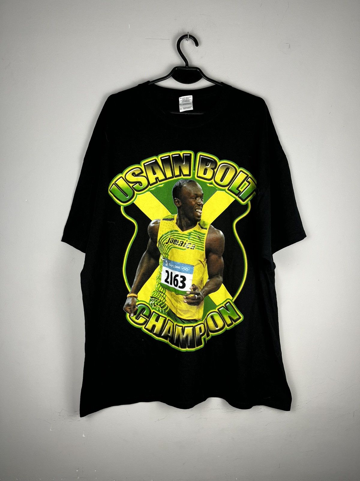 Band Tees × Vintage Usain Bolt Jamaica t-shirt Size US XXL / EU 58 / 5 - 1 Thumbnail