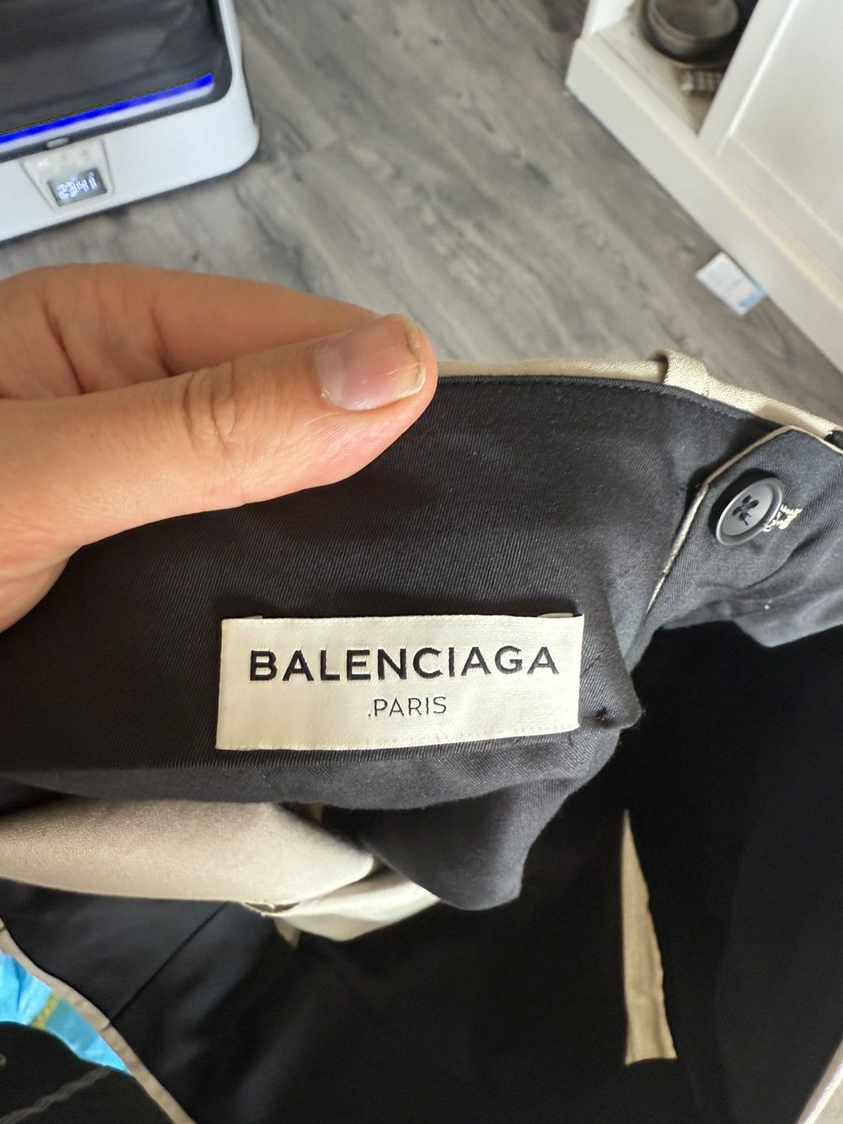 Balenciaga Muted Beige Trousers Size US 34 / EU 50 - 10 Thumbnail