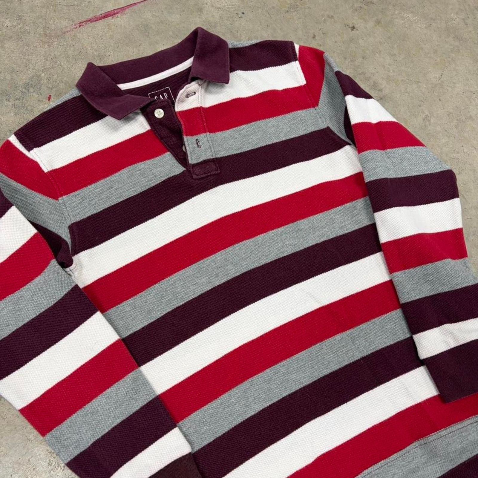 Gap 2000s y2k gap rugby polo Size US XS / EU 42 / 0 - 3 Thumbnail