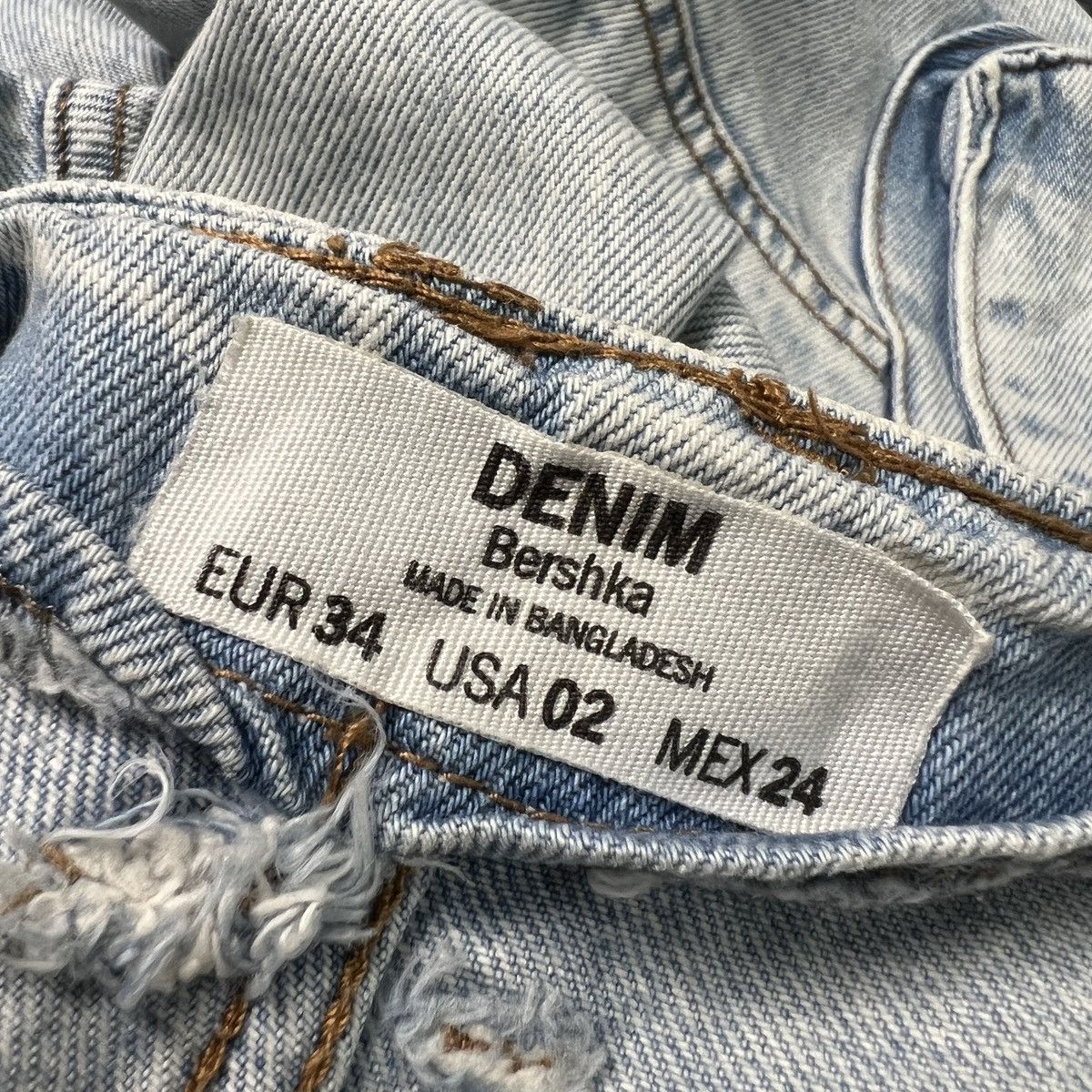 Bershka Bershka Denim Wide Loose Cargo Pants Size 26" / US 2 / IT 38 - 6 Thumbnail