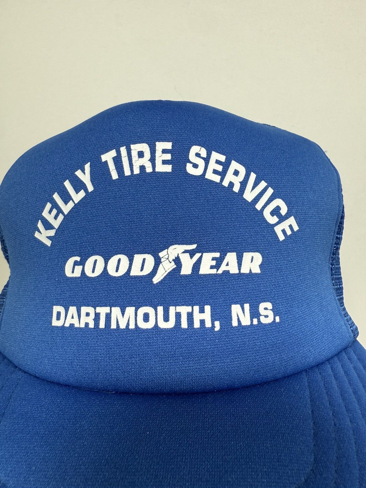Vintage Vintage GoodYear Kelly Tire Service Darthmouth Trucker Hat Size ONE SIZE - 2 Thumbnail