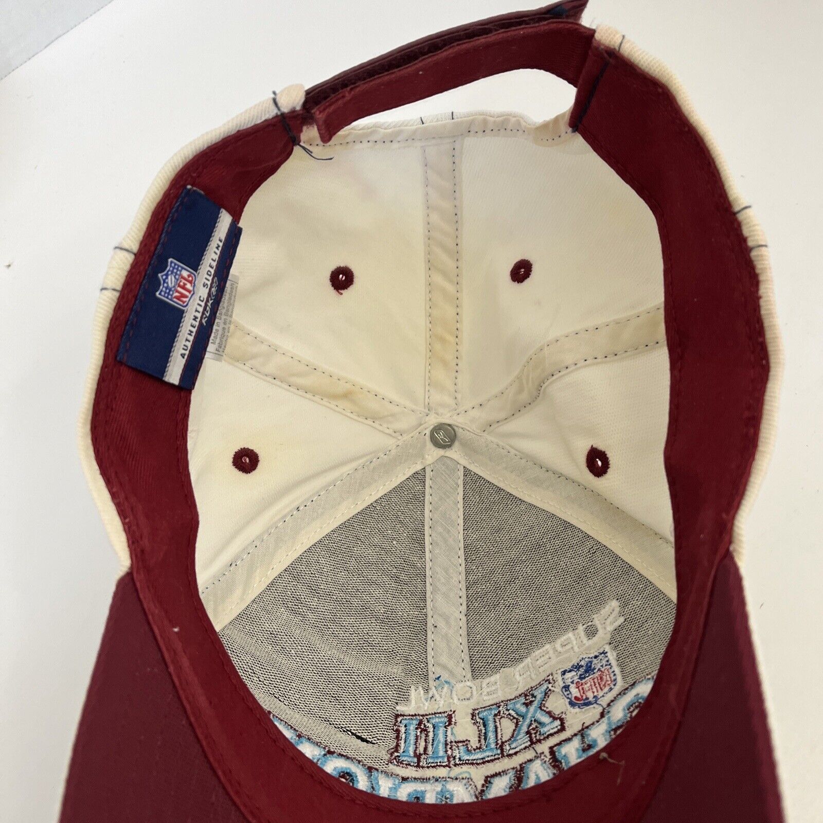 Reebok New York Giants Superbowl 42 Championship Adjustable Hat Size ONE SIZE - 9 Thumbnail