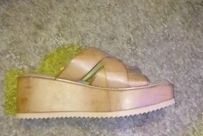 Other Yellow Box Wedge Heels Size US 8 / IT 38 - 1 Thumbnail