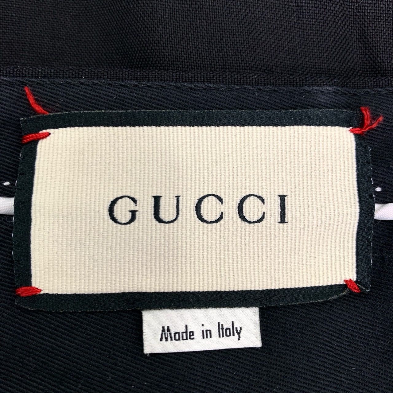 Gucci Gucci Pants Black Cotton-Linen Straight Trousers (Size 48) Size US 32 / EU 48 - 4 Thumbnail