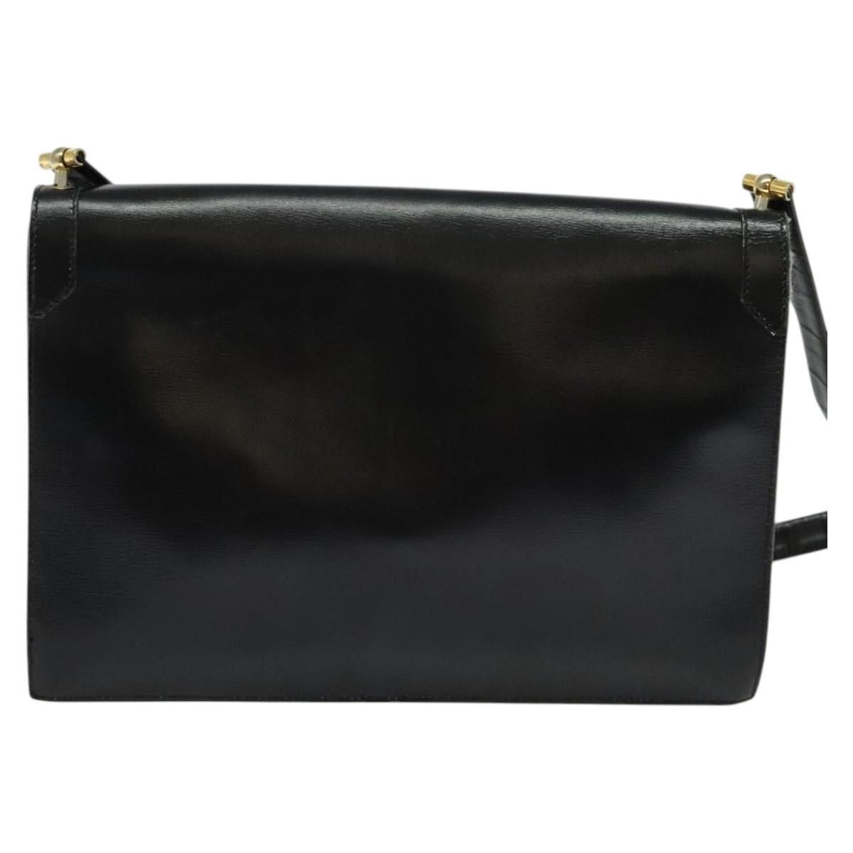 Dior DIOR Shoulder Bag Leather Black Gold Size ONE SIZE - 3 Thumbnail
