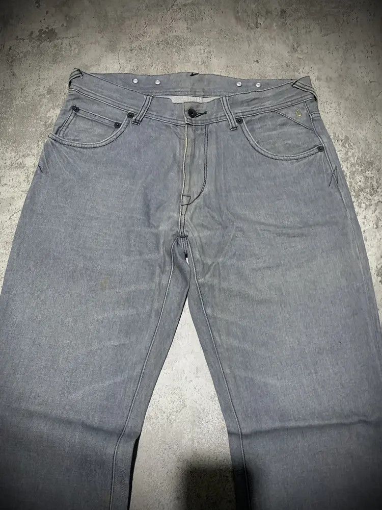 291295=Homme 291295 Homme leather cowhide park baggy jeans Size US 33 - 2 Thumbnail