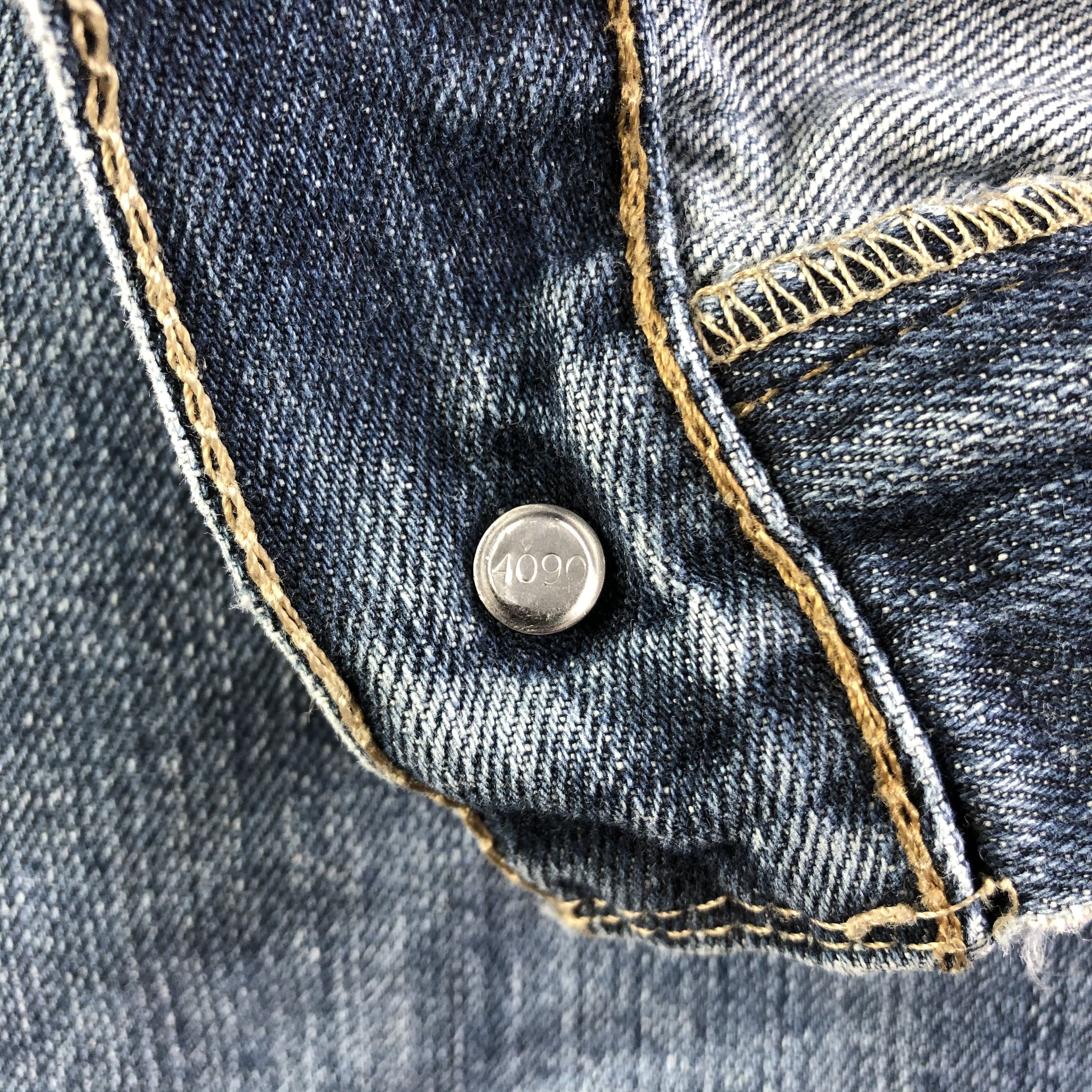 Levi's Vintage Blue Wash Levis 514 Jeans-J4162 Size US 35 - 10 Thumbnail