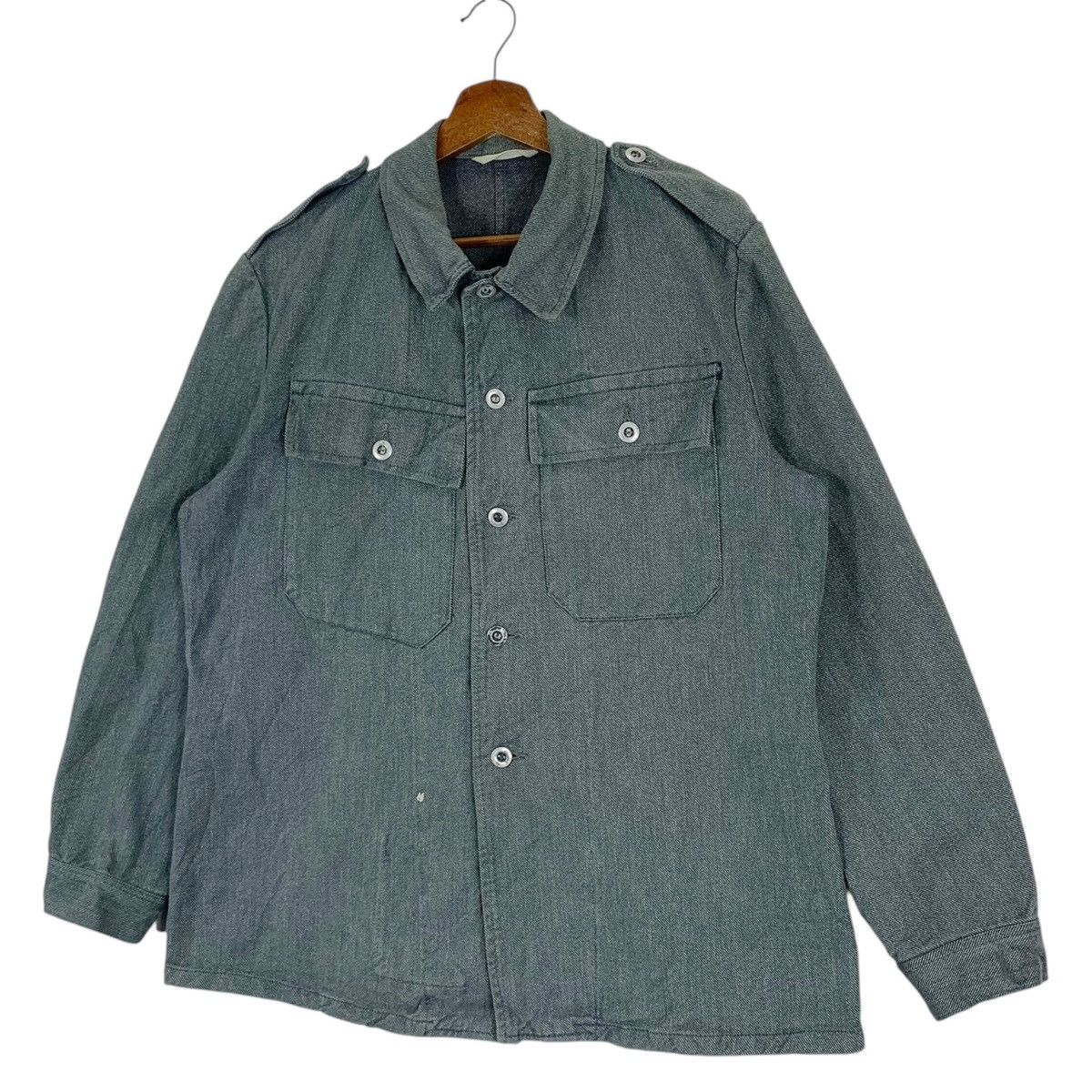 Vintage Vintage Buttoned Up Denim Jacket Size US M / EU 48-50 / 2 - 3 Thumbnail