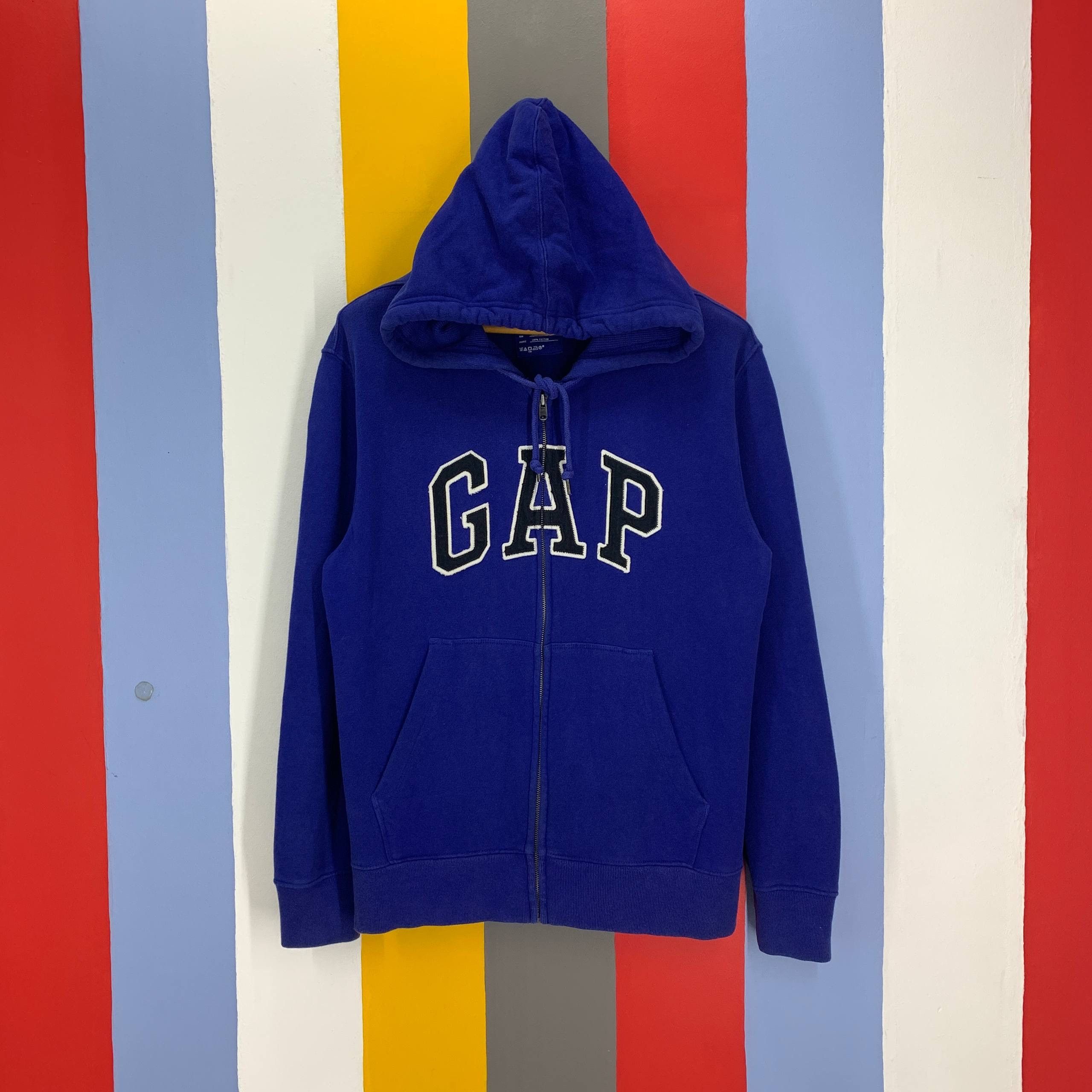 Gap GAP Zipper Hoodie Big Logo #2590/W Size US L / EU 52-54 / 3 - 1 Thumbnail