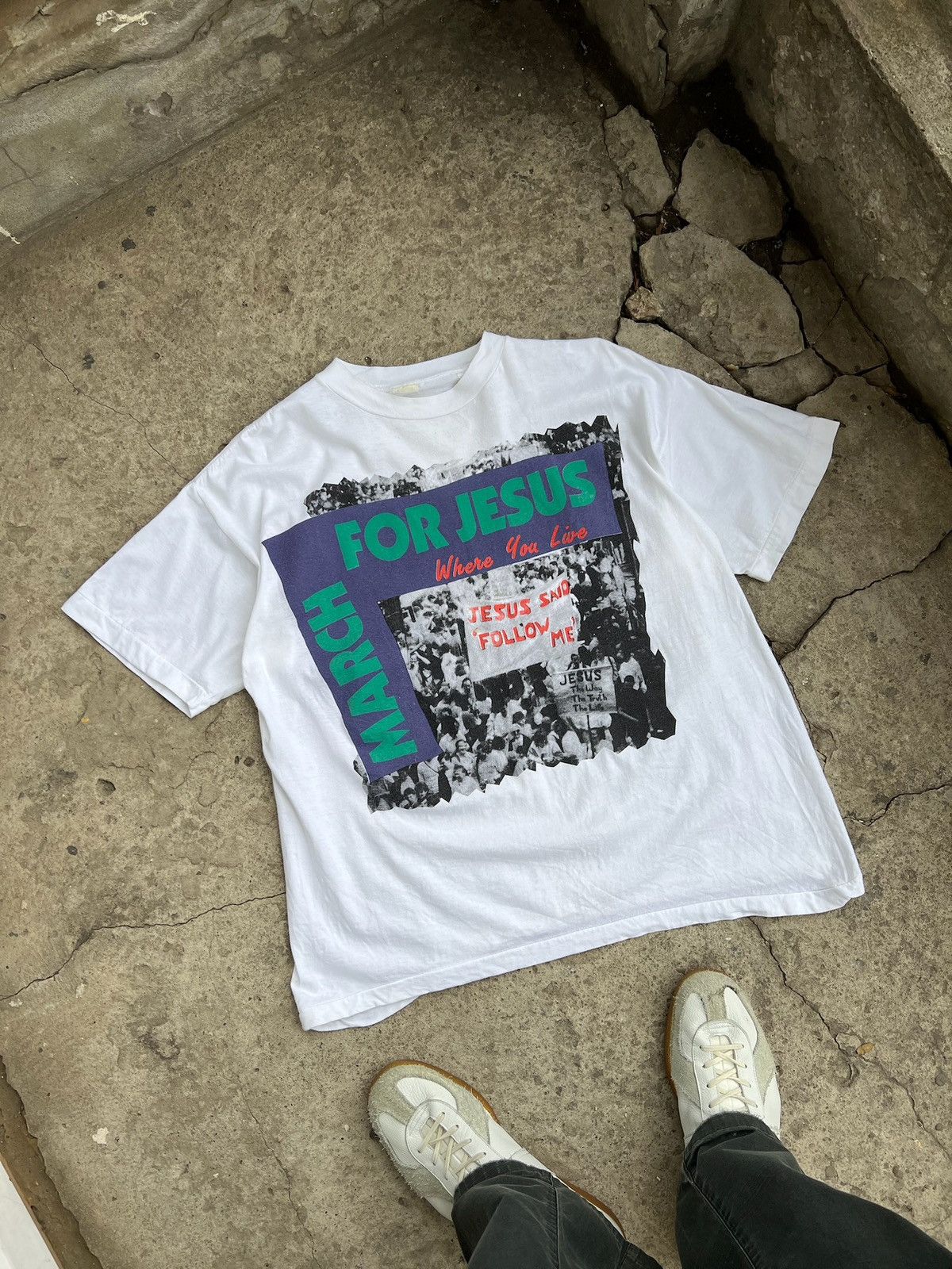 Other Jesus God Holy Bible Tee Shirt Size US XL / EU 56 / 4 - 2 Thumbnail