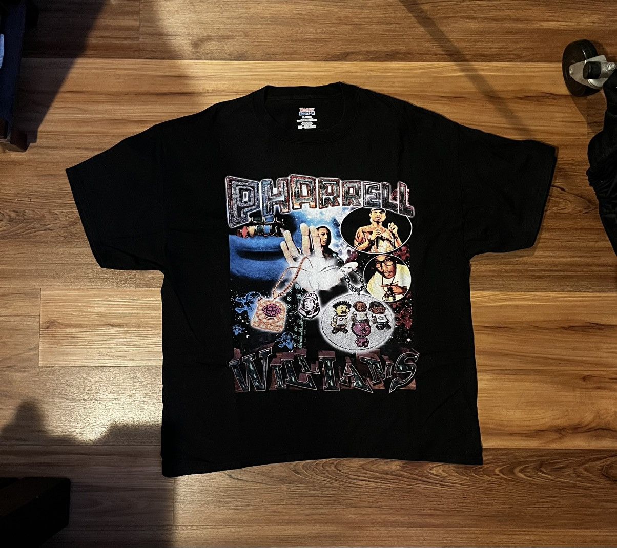 Darien Bruze Pharrell Williams tee