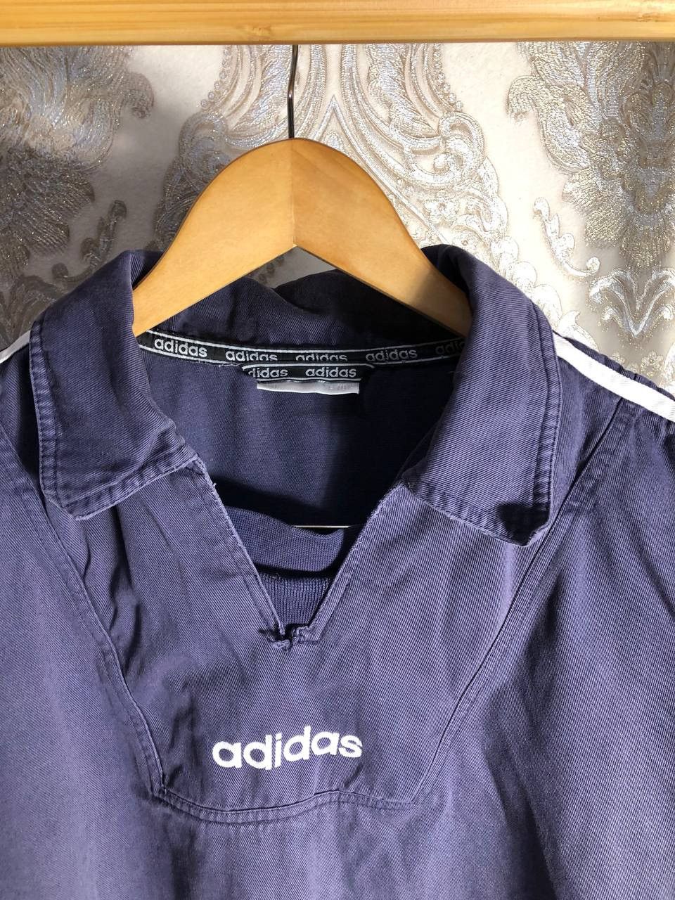 Adidas × Vintage VERY RARE ADIDAS DOUBLE PRINTED BIG LOGO SWEATSHIRT RETRO Size US L / EU 52-54 / 3 - 2 Thumbnail