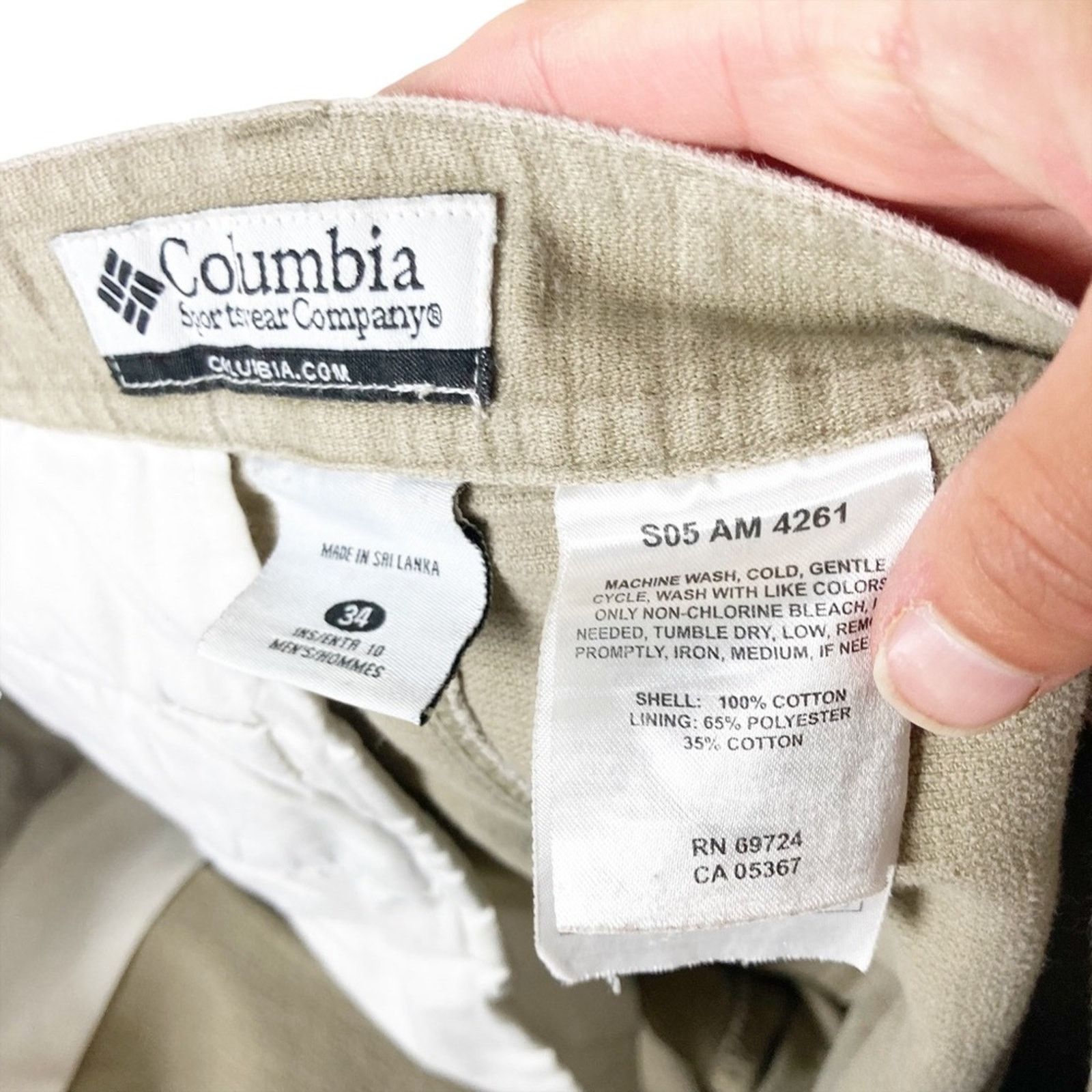 Columbia Columbia Tan Cargo Shorts Sz 34 Size US 34 / EU 50 - 3 Thumbnail