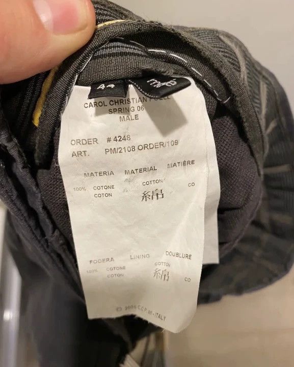Carol Christian Poell carol christian poell 06 Alien pants 2506-Nextarrow Size US 28 / EU 44 - 8 Thumbnail