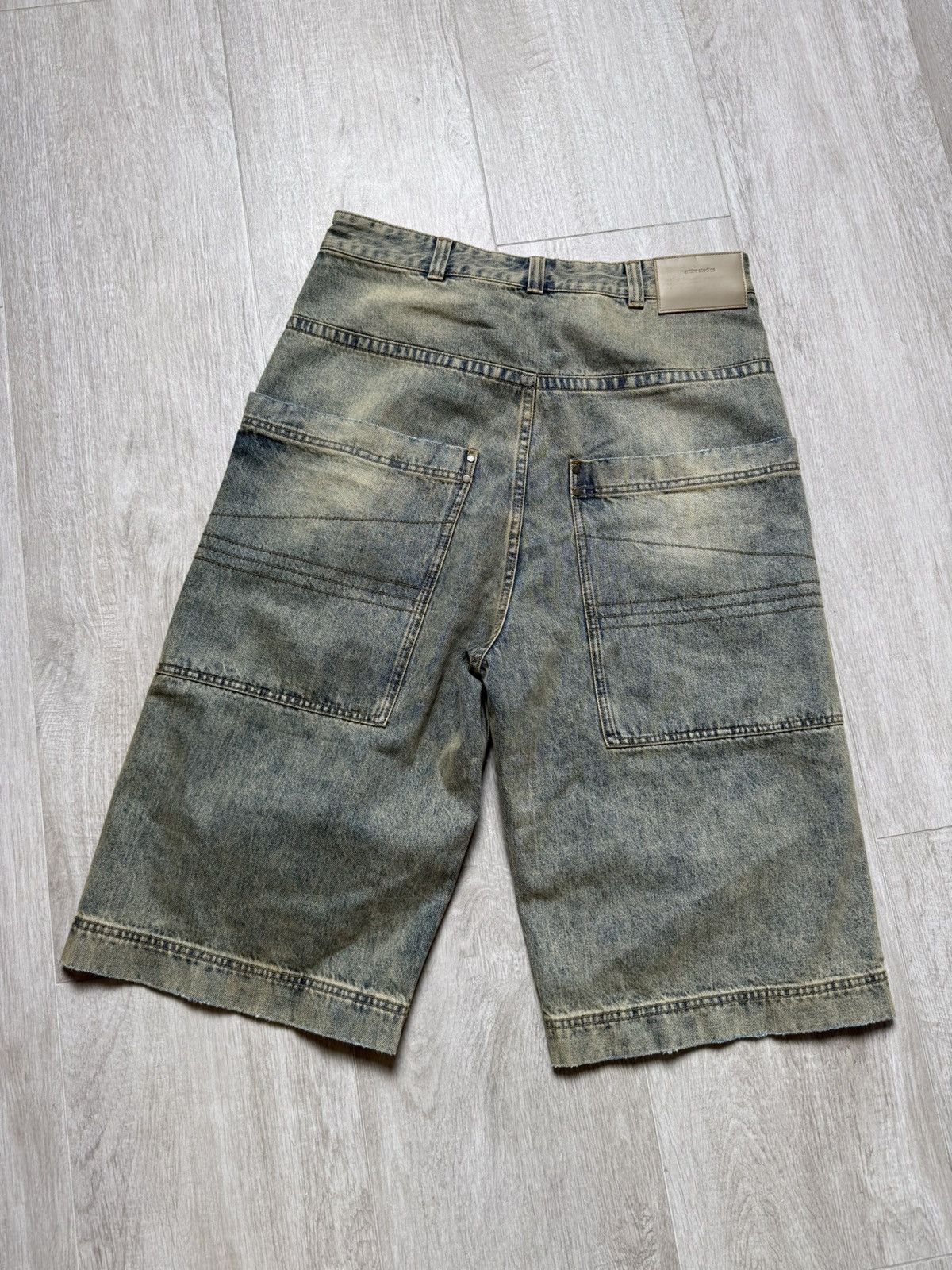 Entire Studios Entire Studios Denim Shorts Size US 34 / EU 50 - 3 Thumbnail