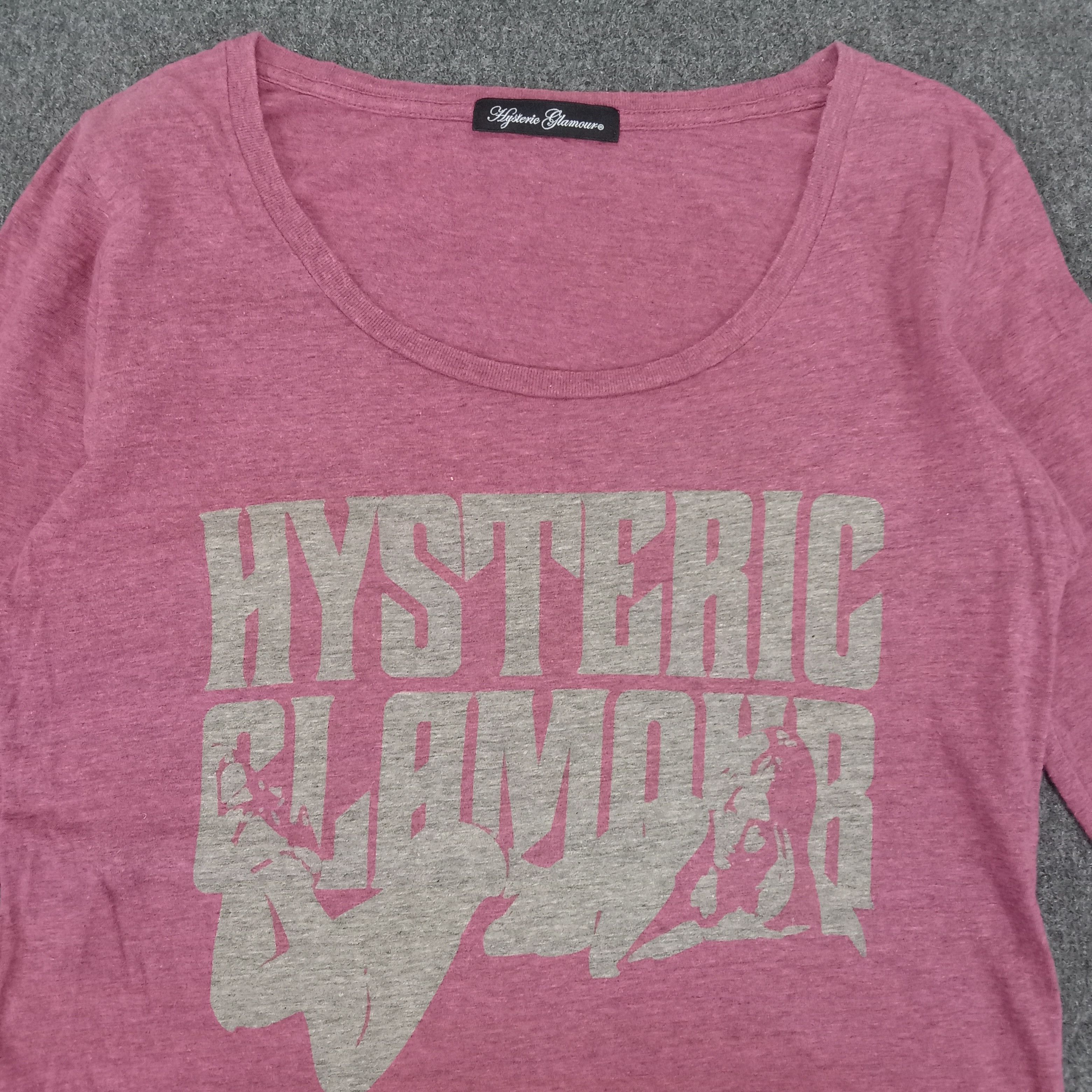 Hysteric Glamour Hysteric Glamour Japanese Brand Long Sleeve Tshirt Size XS / US 0-2 / IT 36-38 - 2 Thumbnail