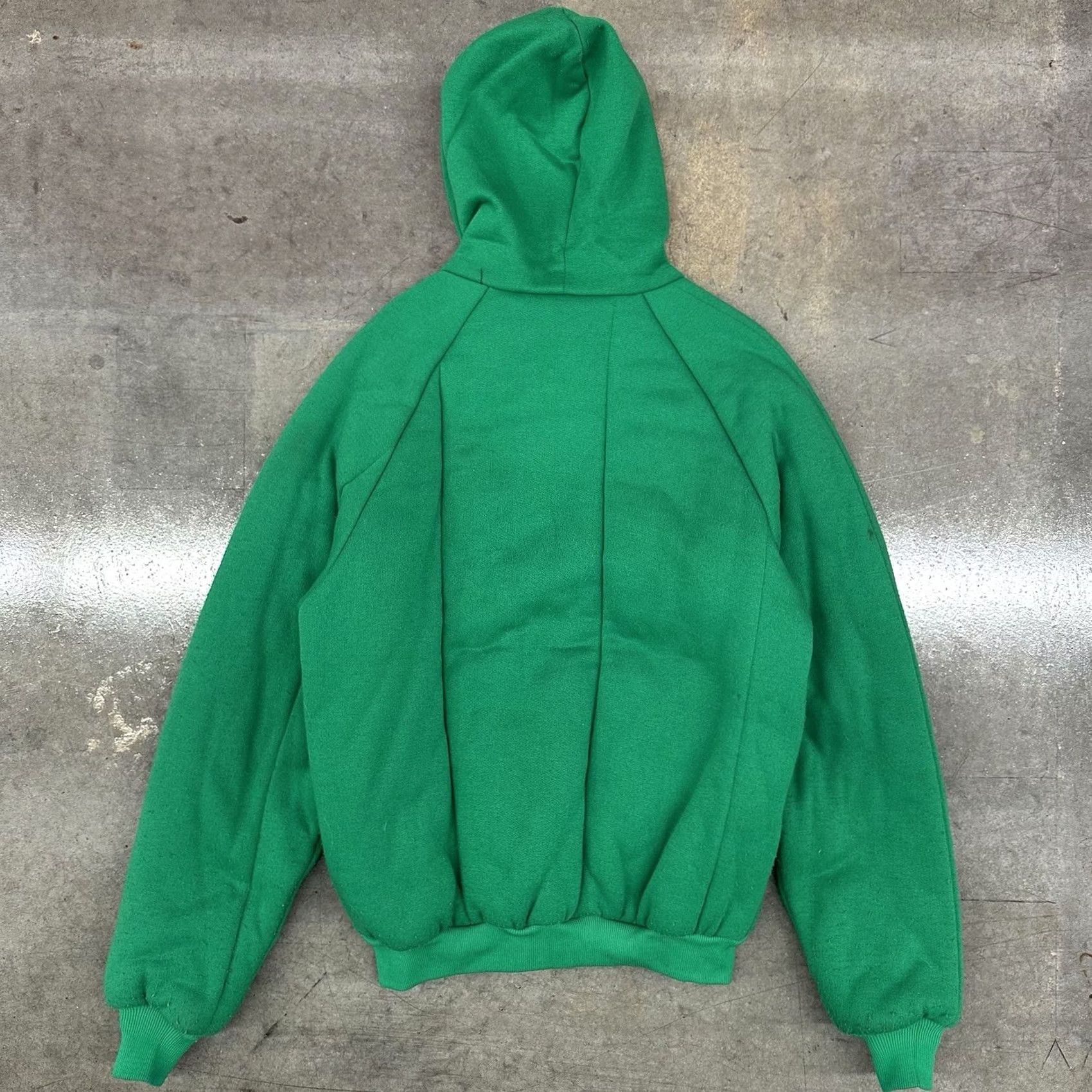 John Deere VINTAGE John Deere Full Zip Lines Hoodie Jacket M Green USA Made 80s 70s Men Medium Size US M / EU 48-50 / 2 - 5 Thumbnail