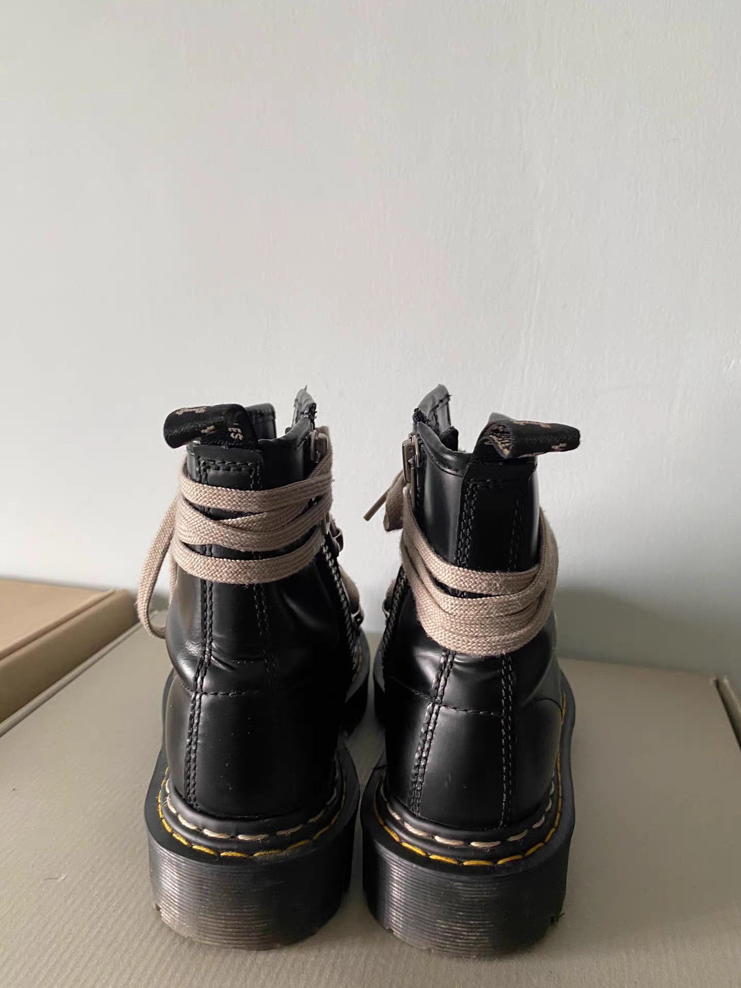 Rick Owens Rick Owens x Dr. Martens boots Size US 6.5 / IT 36.5 - 3 Thumbnail