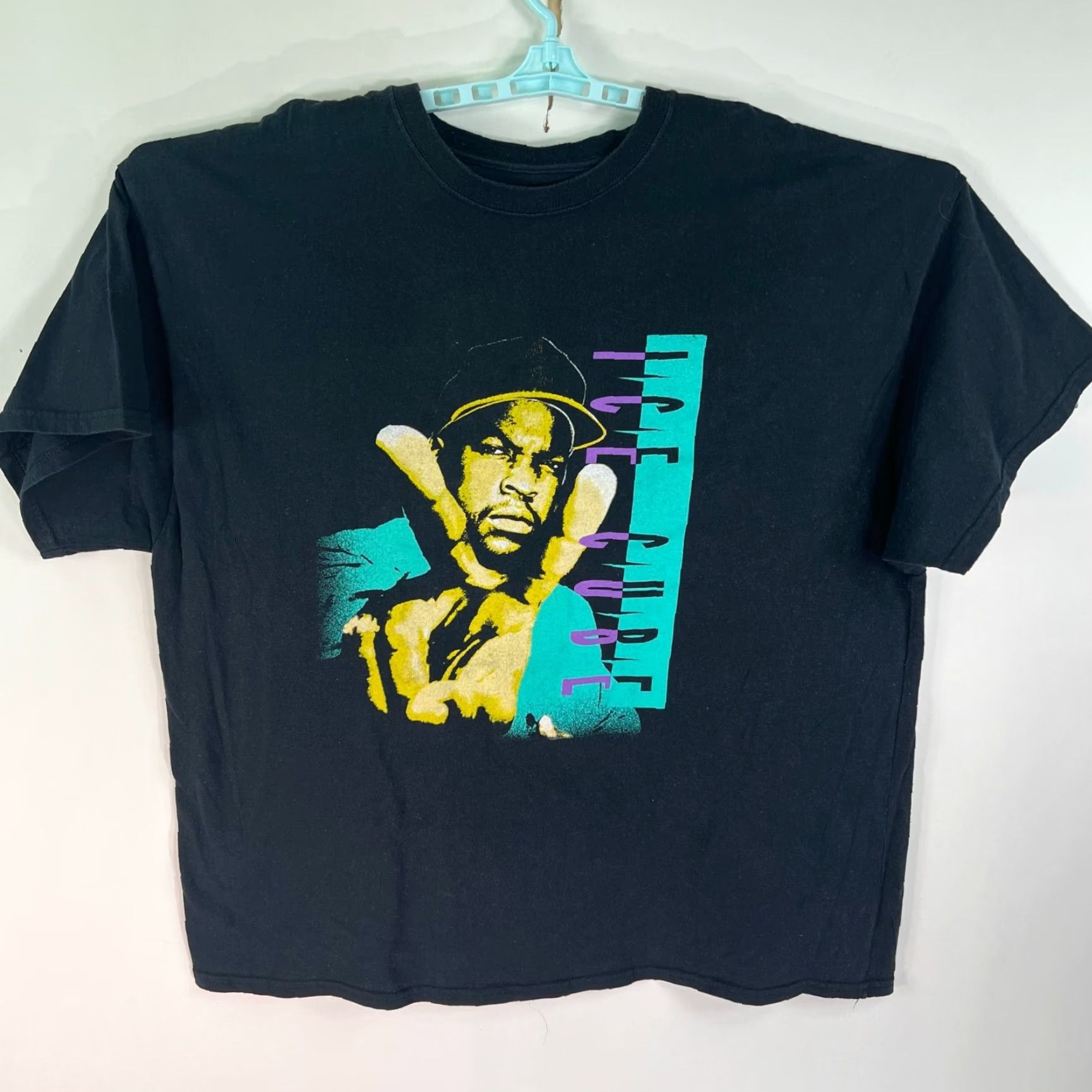 Vintage Ice Cube Peace T Shirt Mens Size 3XL Black Graphics Tee Shirt Mens 3XL Black Peace Ice Cube Graphic Tee Mens 3XL Black Size US XXL / EU 58 / 5 - 2 Thumbnail