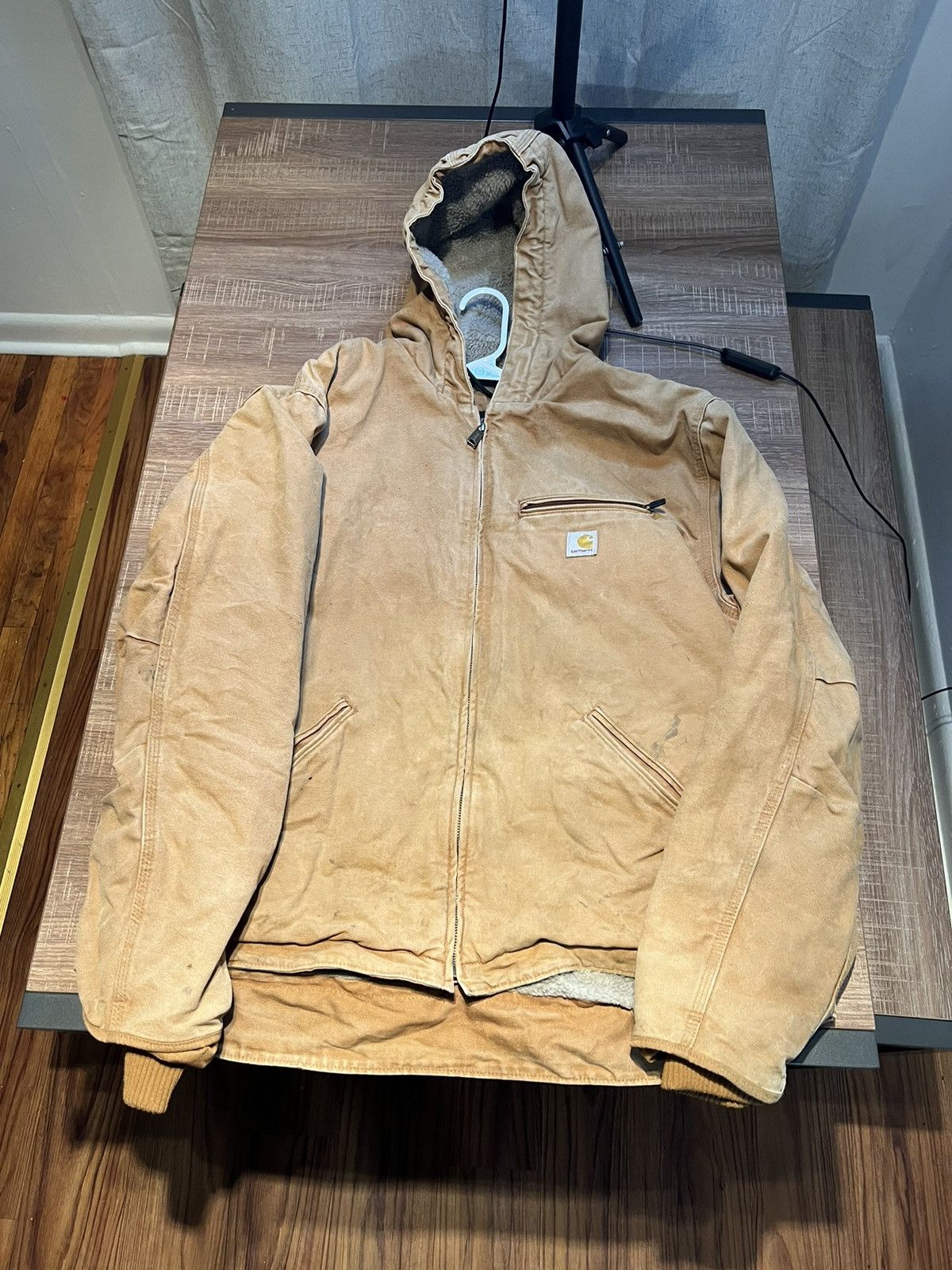 Carhartt Carhartt J230 BRN Jacket Men's XL Tall Canvas Quilt Lined Size US XL / EU 56 / 4 - 1 Thumbnail