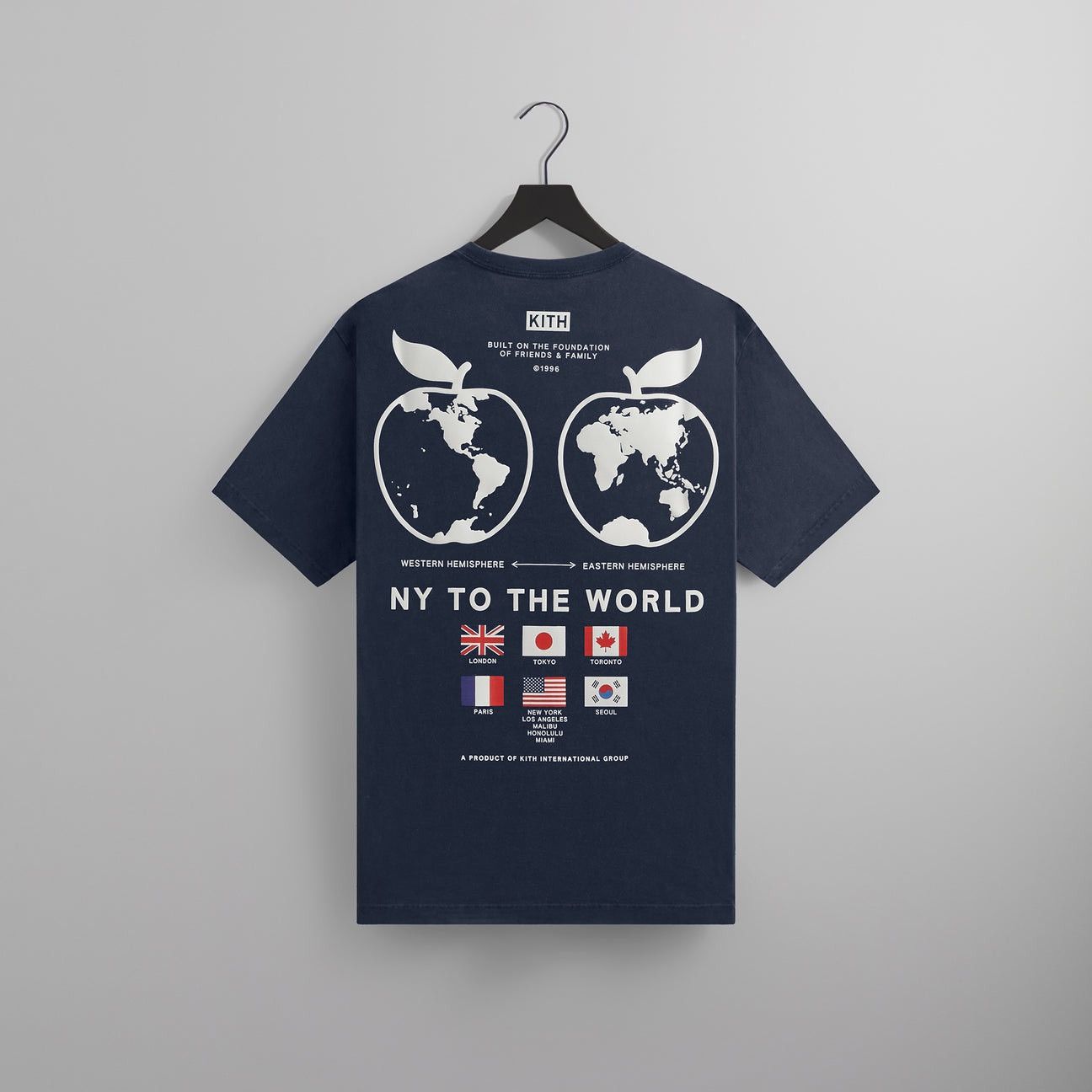 Kith Kith NY To The World International Tee | Grailed