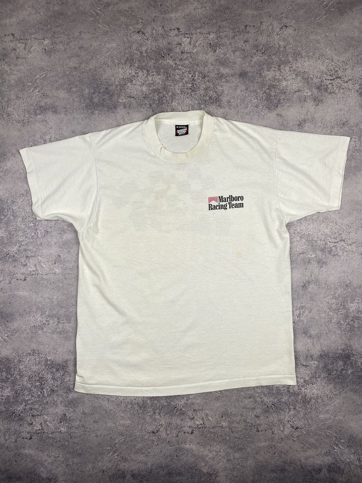 Marlboro Vintage Marlboro Unlimited F1 Racing Single Stitch tee 90’s Size US XL / EU 56 / 4 - 9 Thumbnail