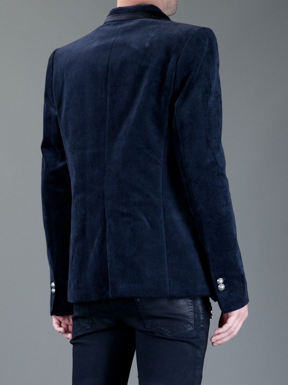 Balmain Balmain FW12 Velvet Blazer Size 36S - 19 Thumbnail
