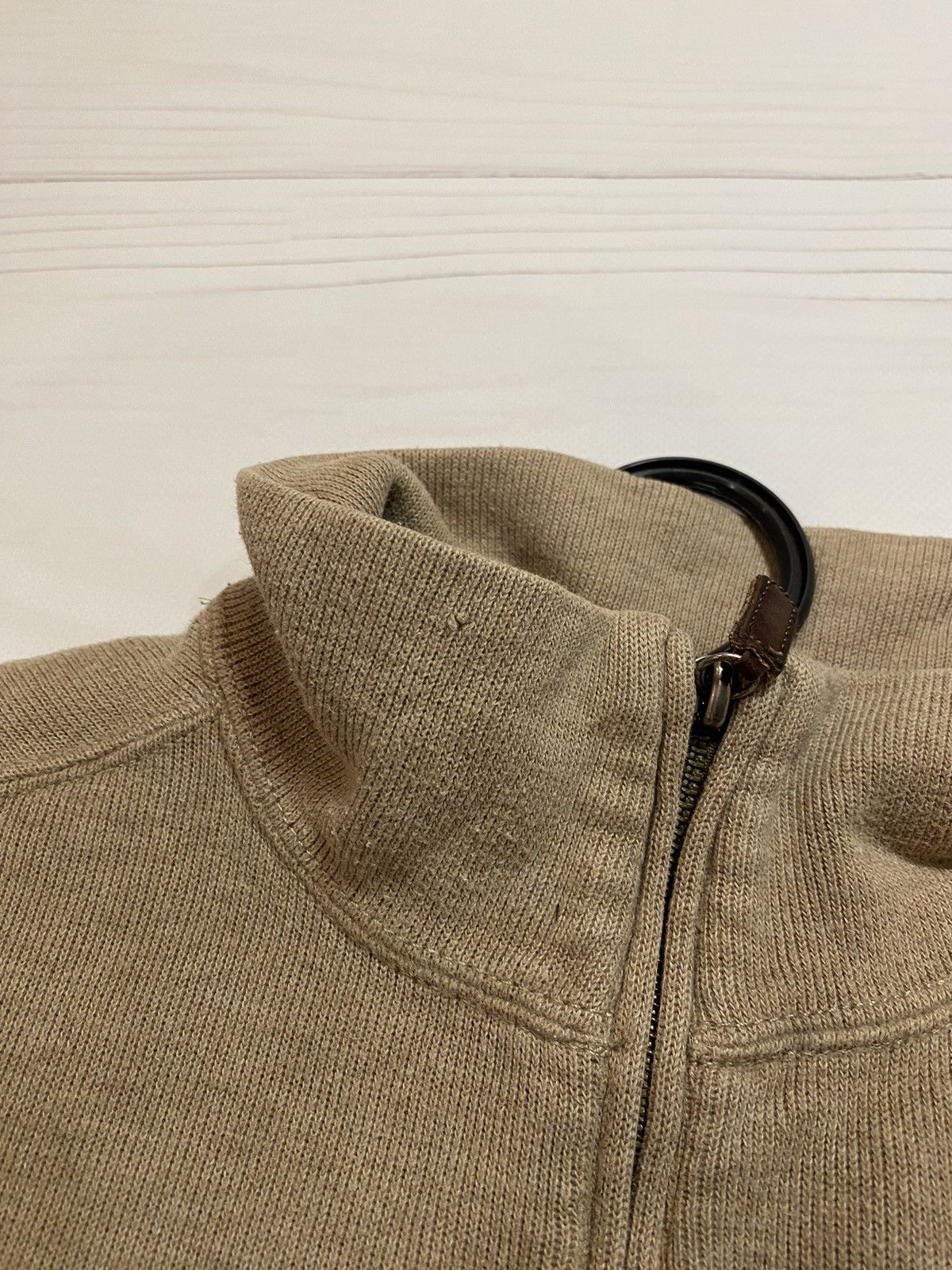 Polo Ralph Lauren Vintage Polo Ralph Lauren box fit quieter 1/4 zip sweater Size US L / EU 52-54 / 3 - 8 Thumbnail