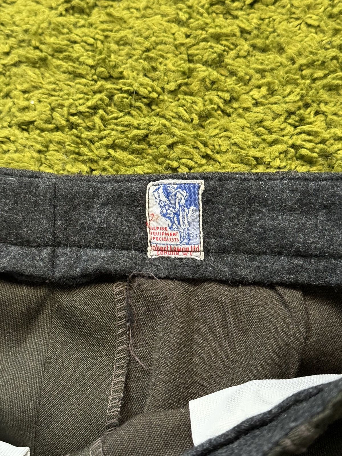 Designer × Vintage Robert Lawrie Ltd. 1950s vintage wool culottes pants Size 25" / US 0 / IT 36 - 6 Thumbnail