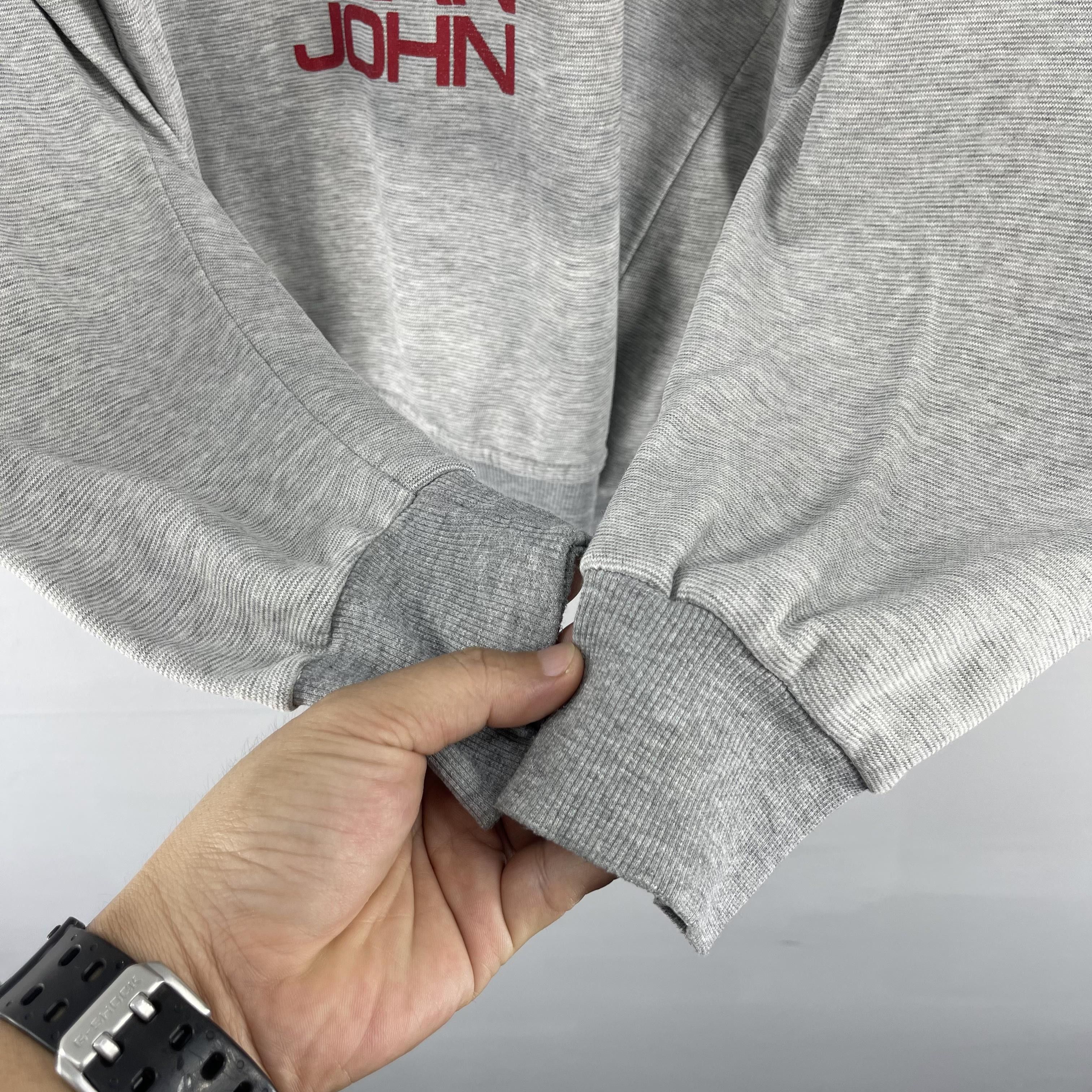 Sean John Vintage 1990s SEAN JOHN Hip Hop Spell Out Sweatshirt Size US L / EU 52-54 / 3 - 5 Thumbnail