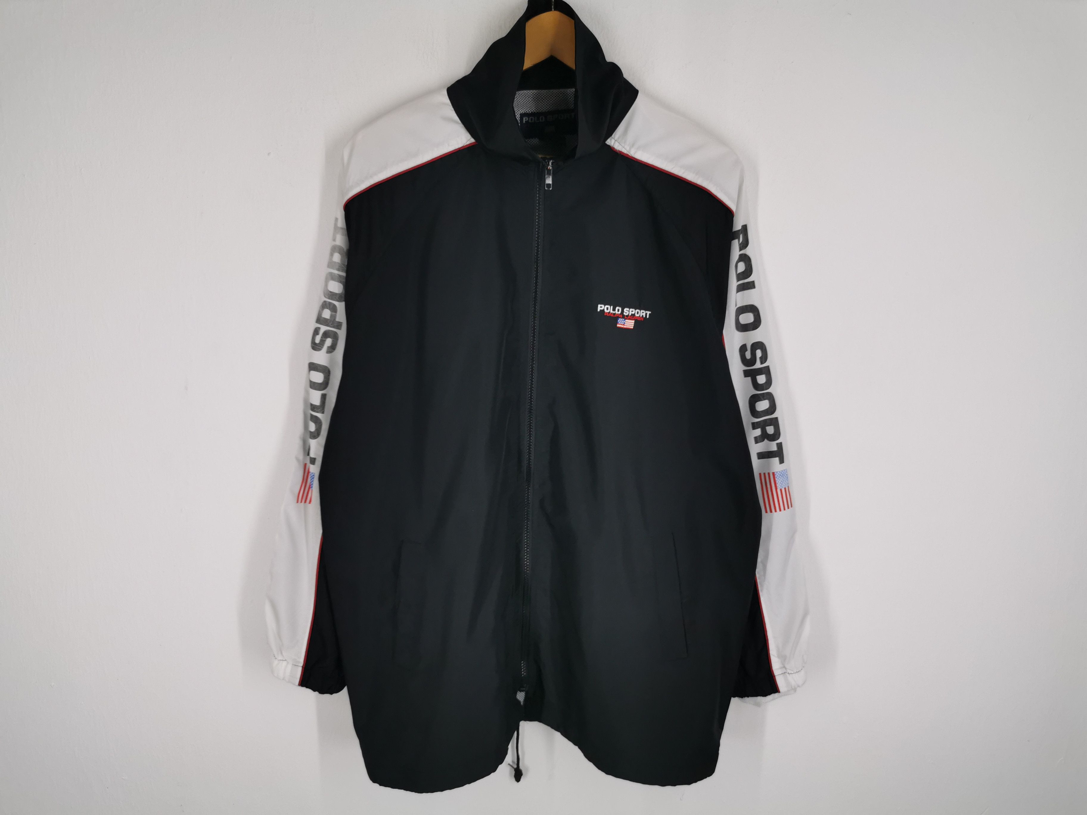 Polo Ralph Lauren Vintage 90's Polo Ralph Lauren Windbreaker Jacket Size L Size US L / EU 52-54 / 3 - 1 Thumbnail