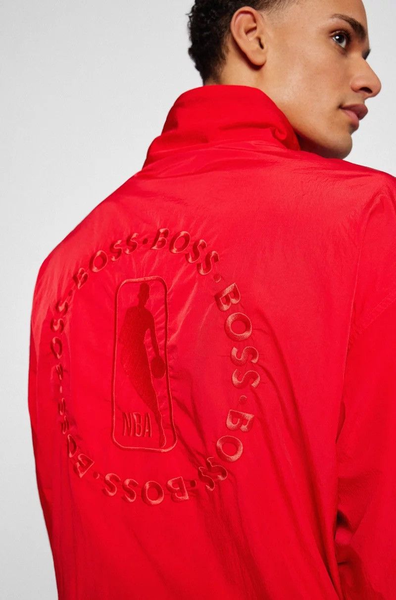 Hugo 🔥400$ BOSS & NBA Nylon Sweatshirt/Boss x NBA Nylon Jacket Size US M / EU 48-50 / 2 - 17 Thumbnail