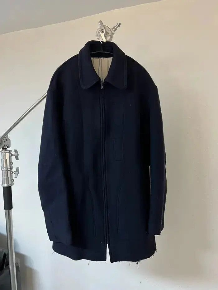 Yohji Yamamoto Yohji Yamamoto Yohji Yamamoto Y's Zip-up Wool Coat-2506 Size US L / EU 52-54 / 3 - 2 Thumbnail