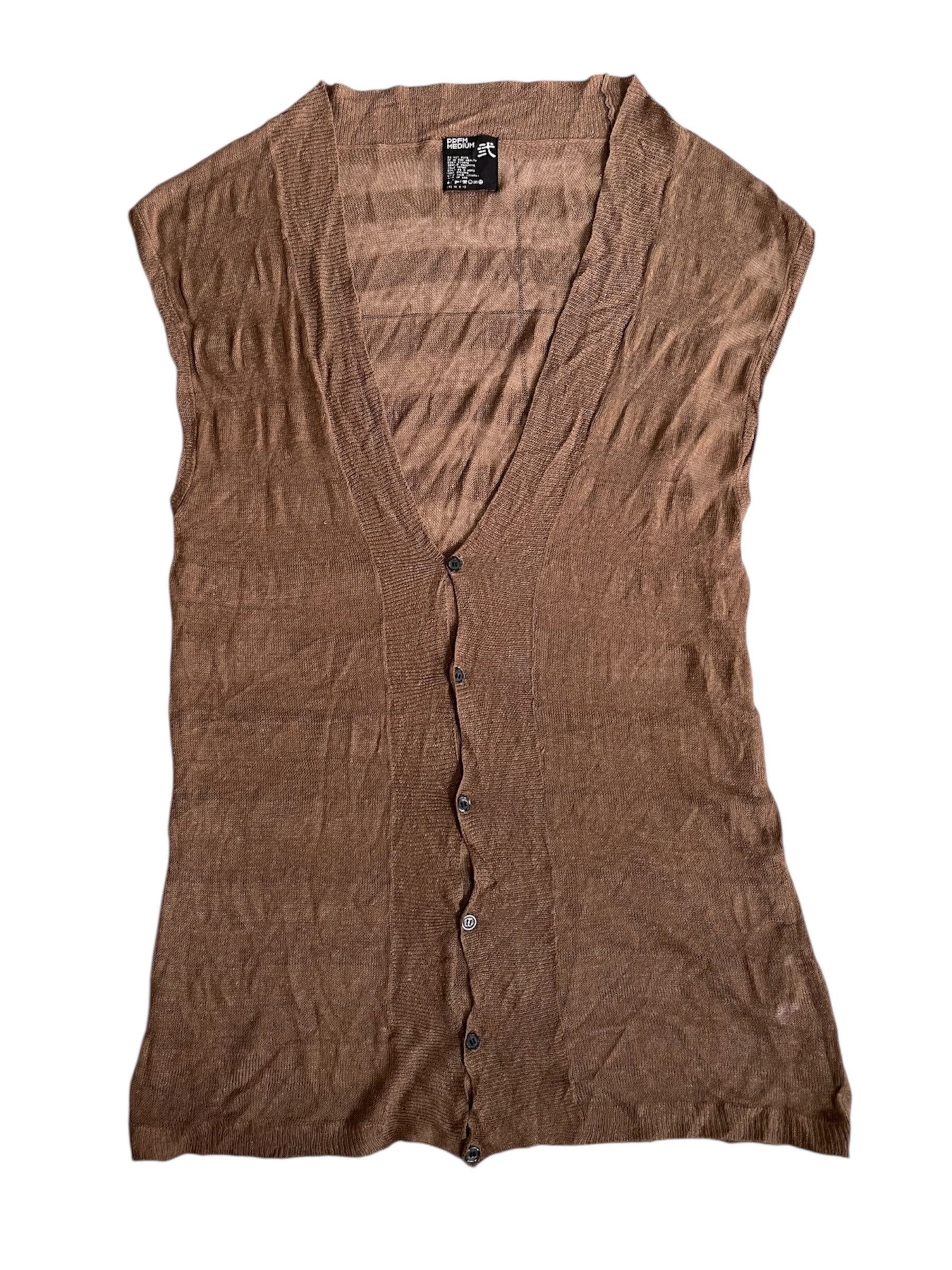 PPFM PPFM Avant Garde Unique Button Knitted Lightweight Size US M / EU 48-50 / 2 - 3 Thumbnail