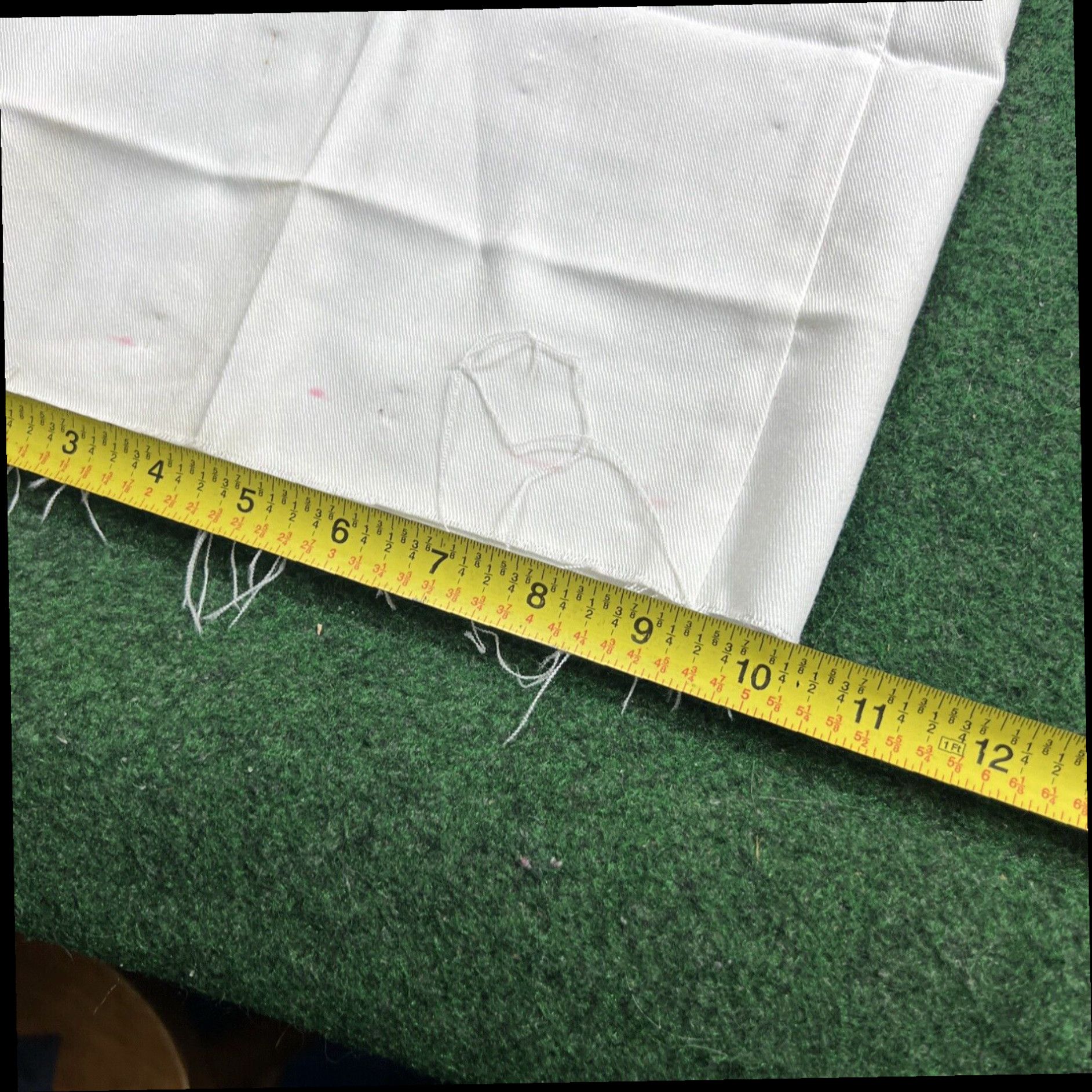 Vintage Vintage 70s Levis Sportswear Pants Womens (32x28) Off White Pleated USA Stained Size 24" / US 00 / IT 34 - 5 Thumbnail