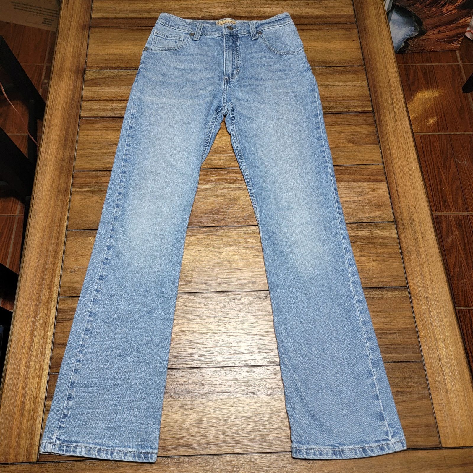 Wrangler Wrangler 20X Straight Denim Jeans - Size W28 X L30 Size 28" / US 6 / IT 42 - 1 Thumbnail