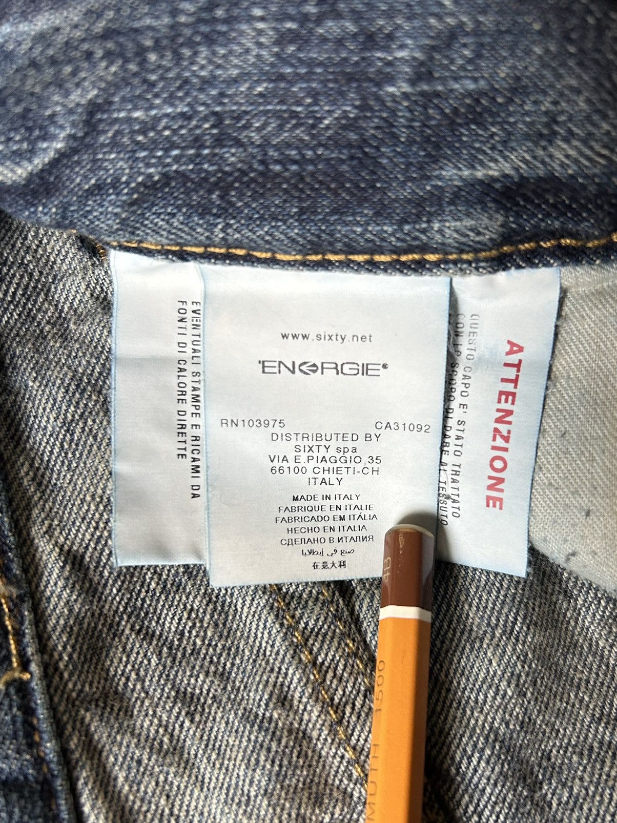 Other Vintage 90s distressed denim jeans Size US 28 / EU 44 - 9 Thumbnail