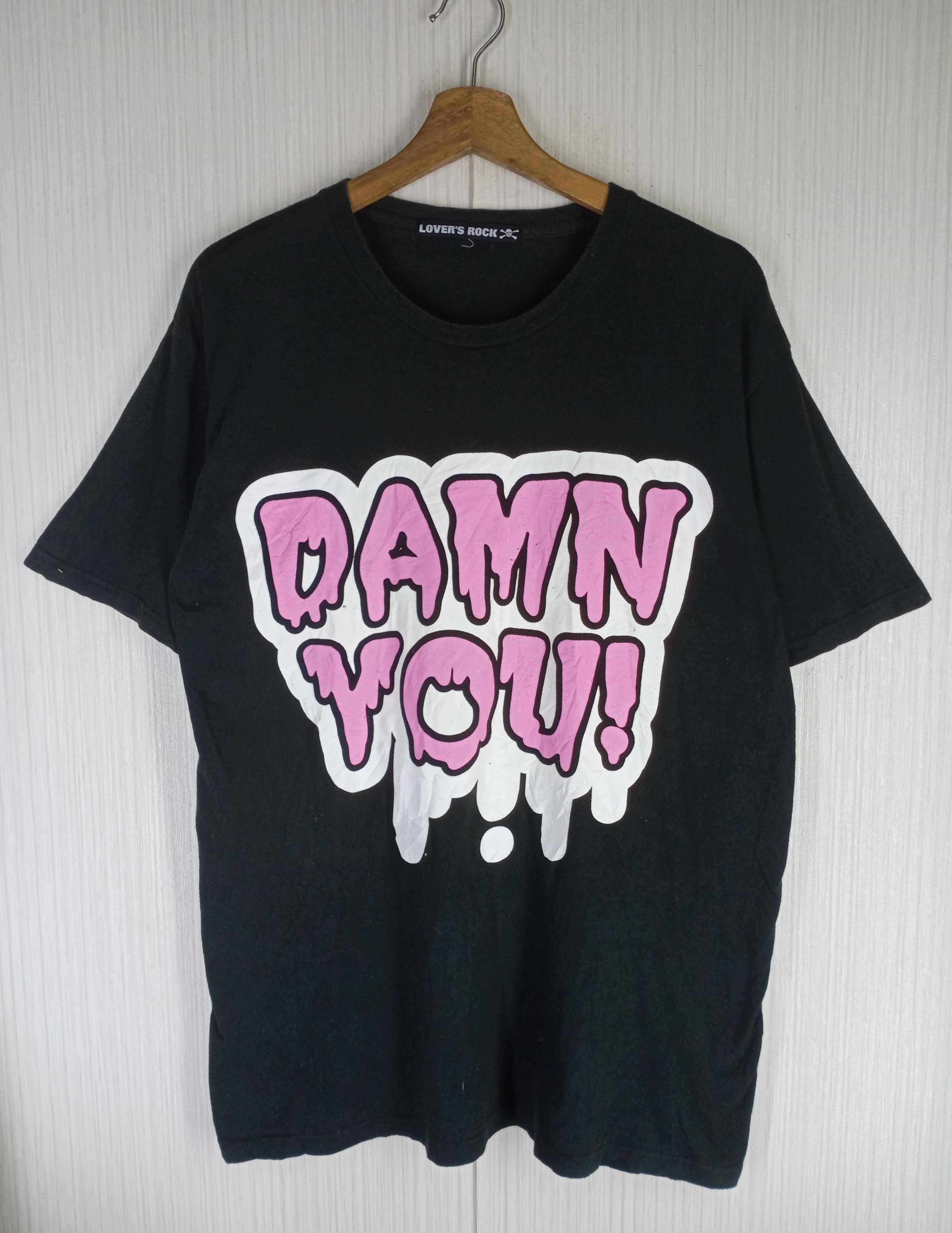 Japanese Brand Rare Lovers Rock Damn You! Tshirt Size US L / EU 52-54 / 3 - 1 Thumbnail