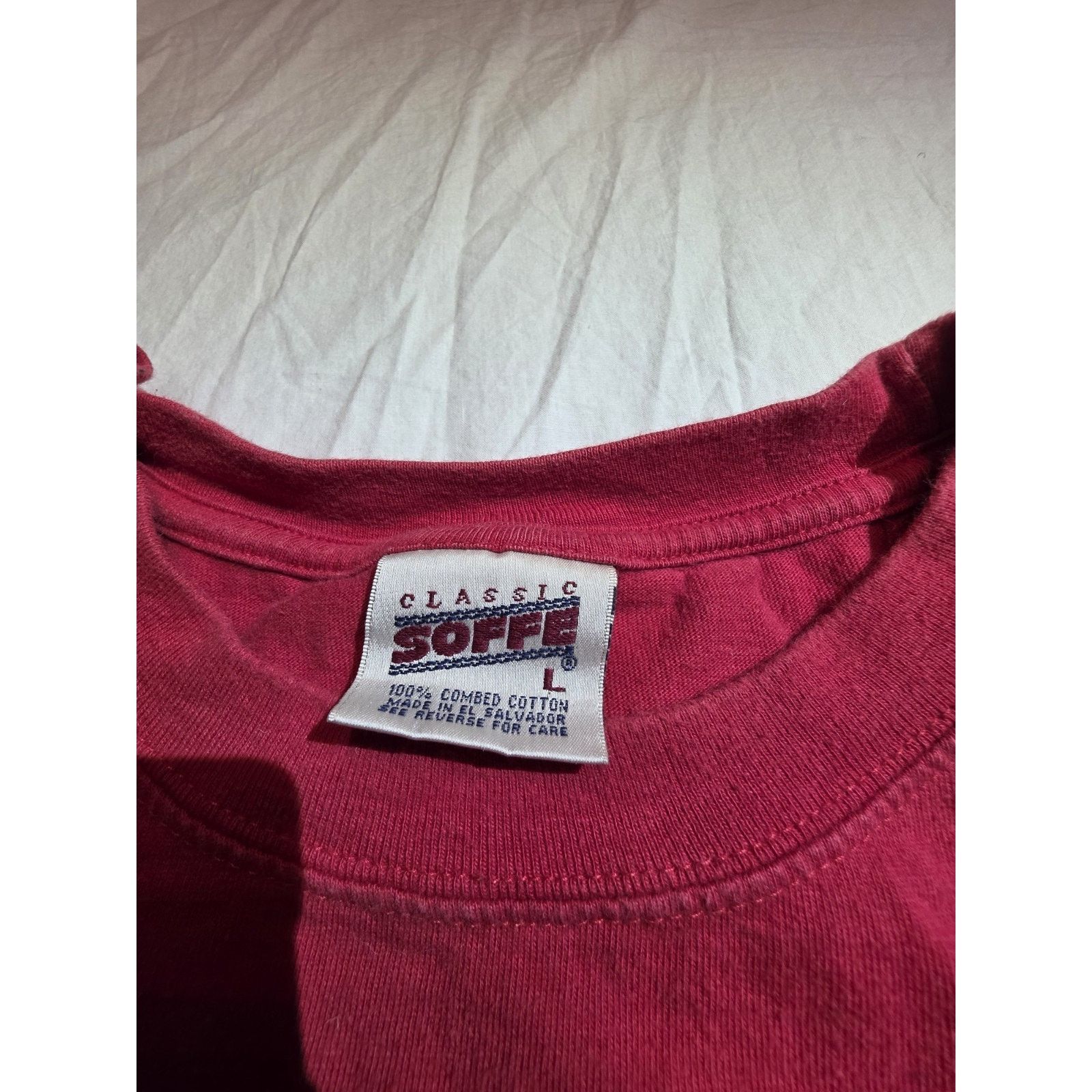 Other Wisconsin Badgers Soffe Men's Red Size Large Short Sleeve Size 40 - 3 Thumbnail